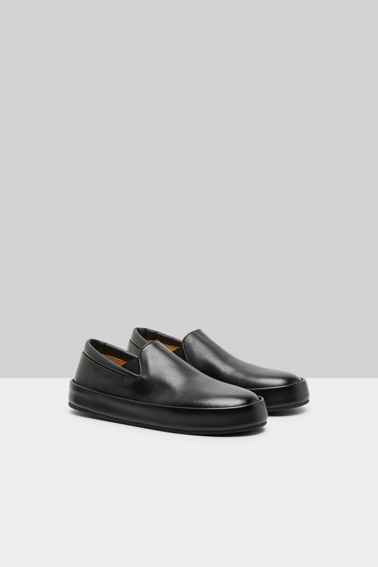 Cassapelle Black Slip On Shoes
