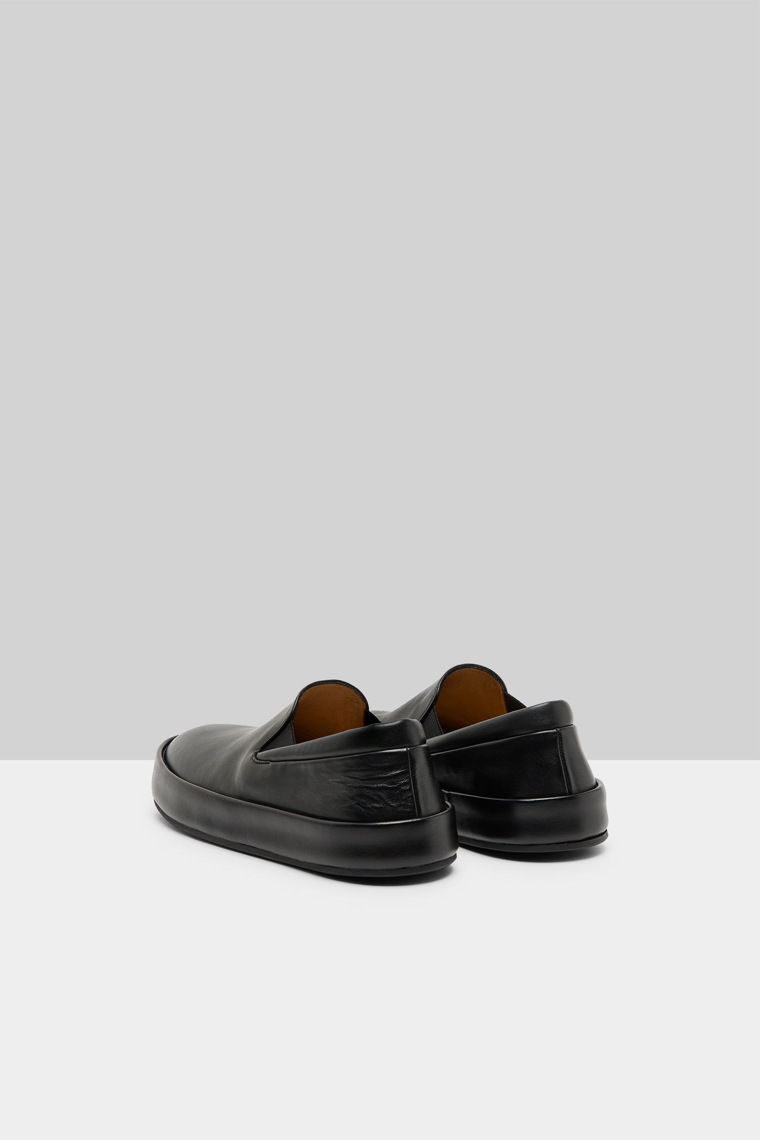 Cassapelle Black Slip On Shoes