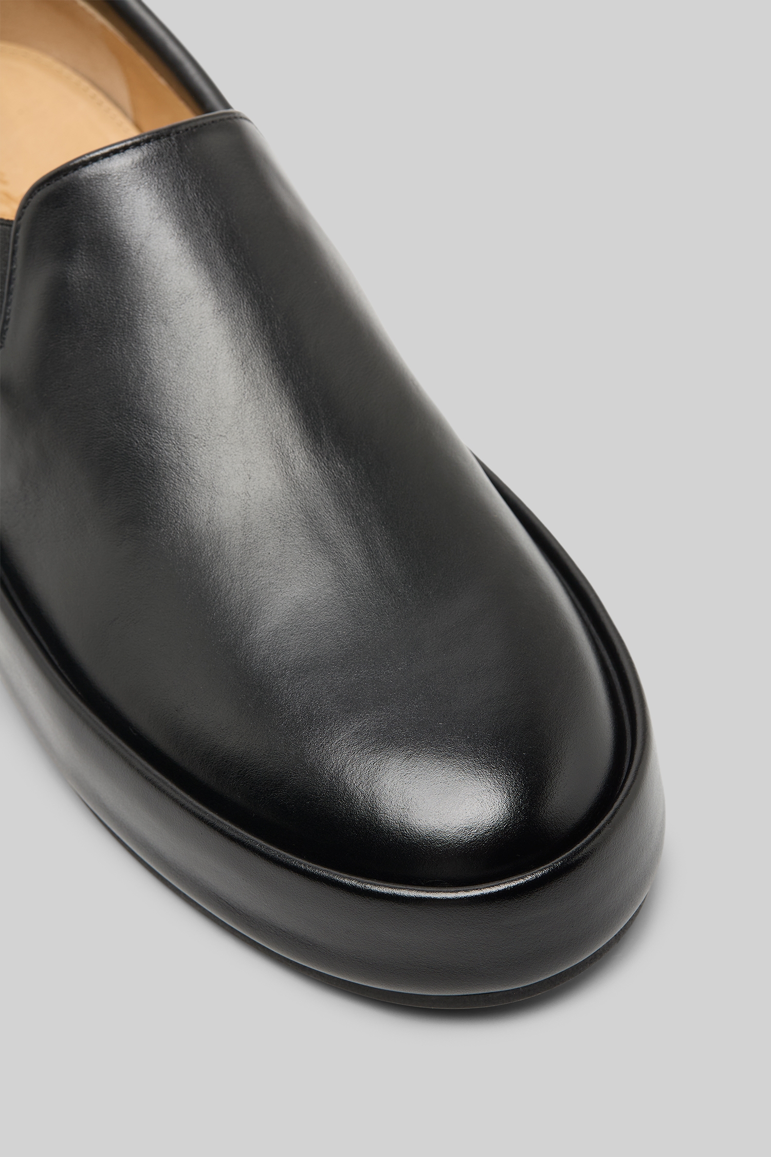 Cassapelle Black Slip On Shoes