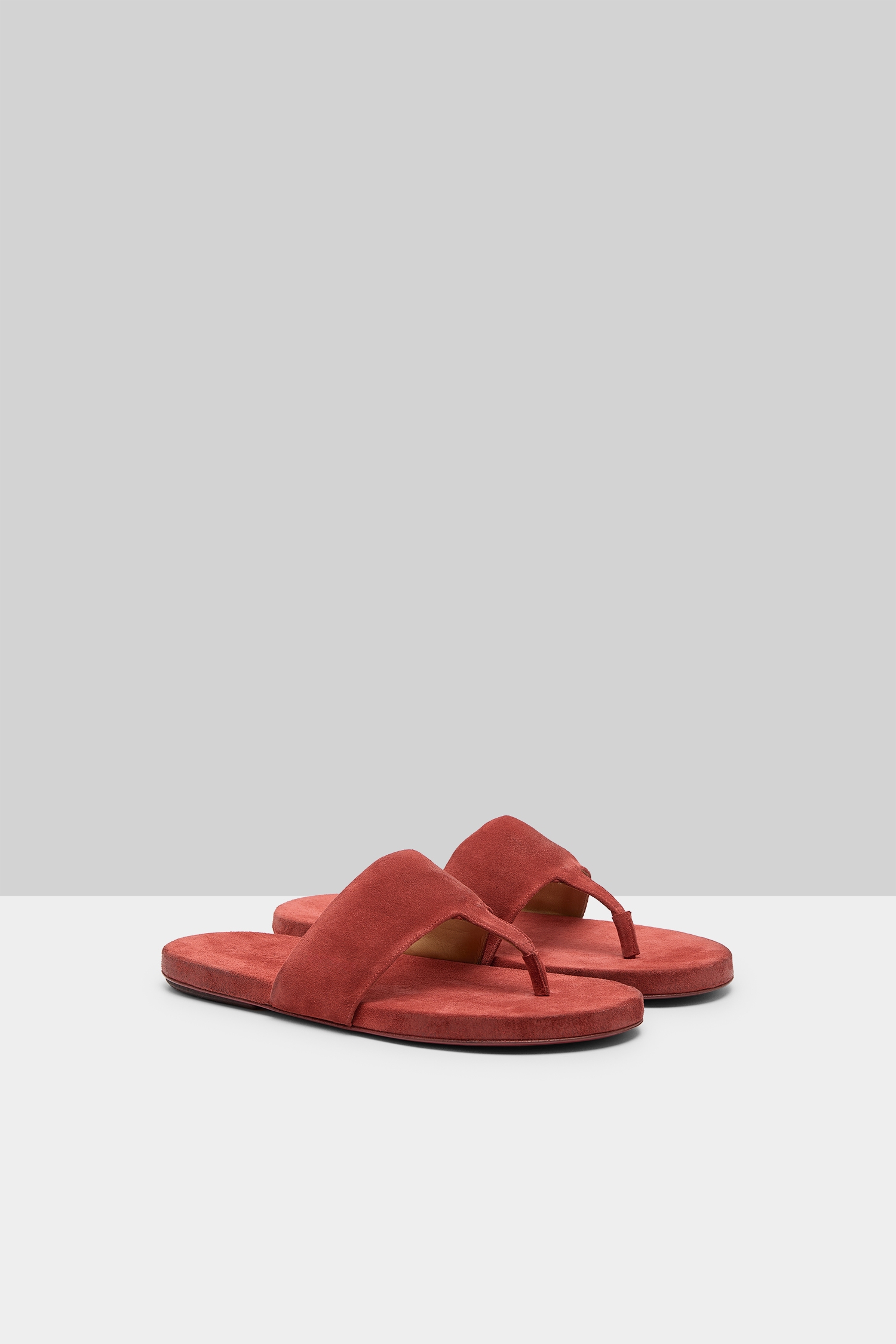 Spanciata Red Thong Sandals
