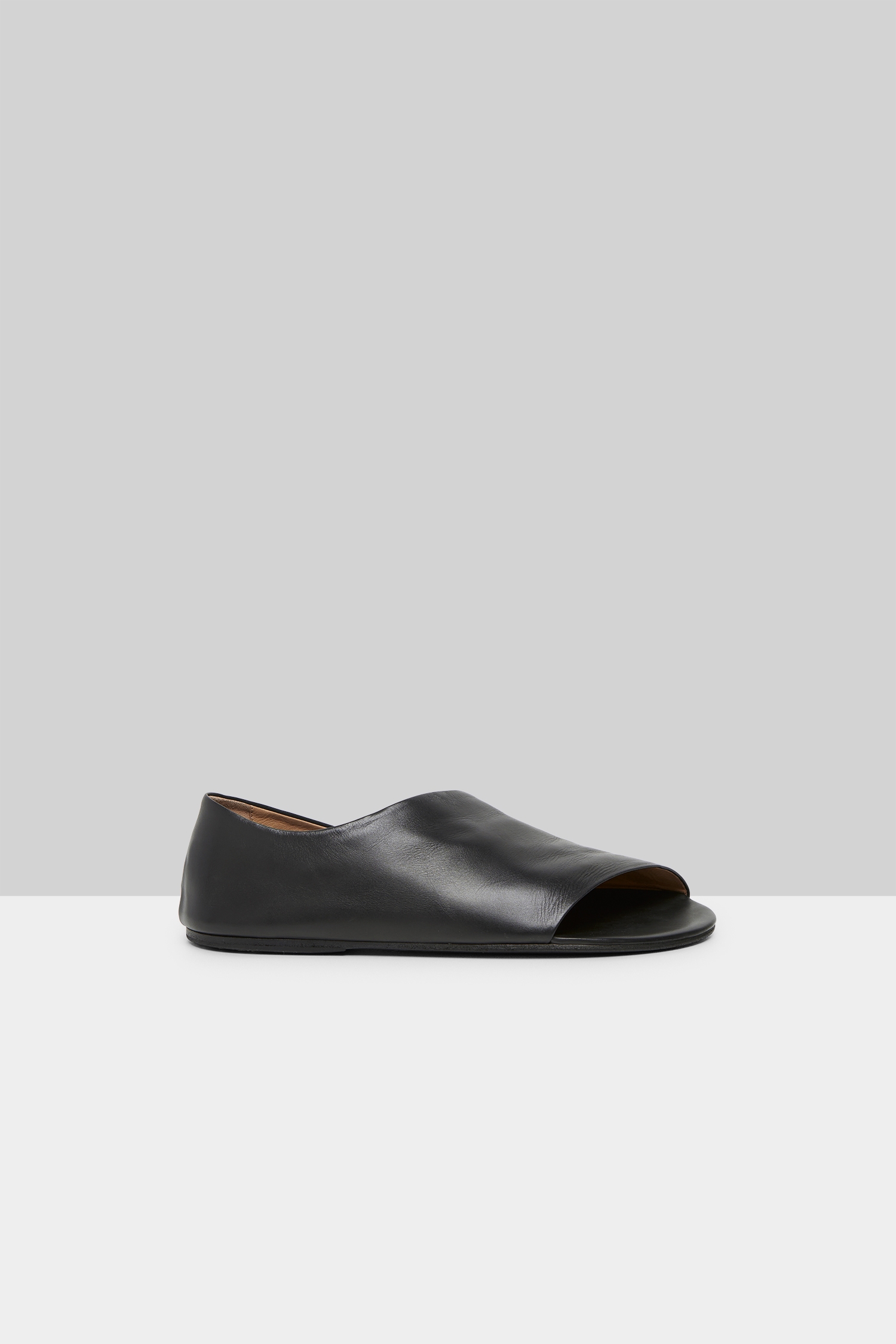 Arsella Black Slip On Shoes