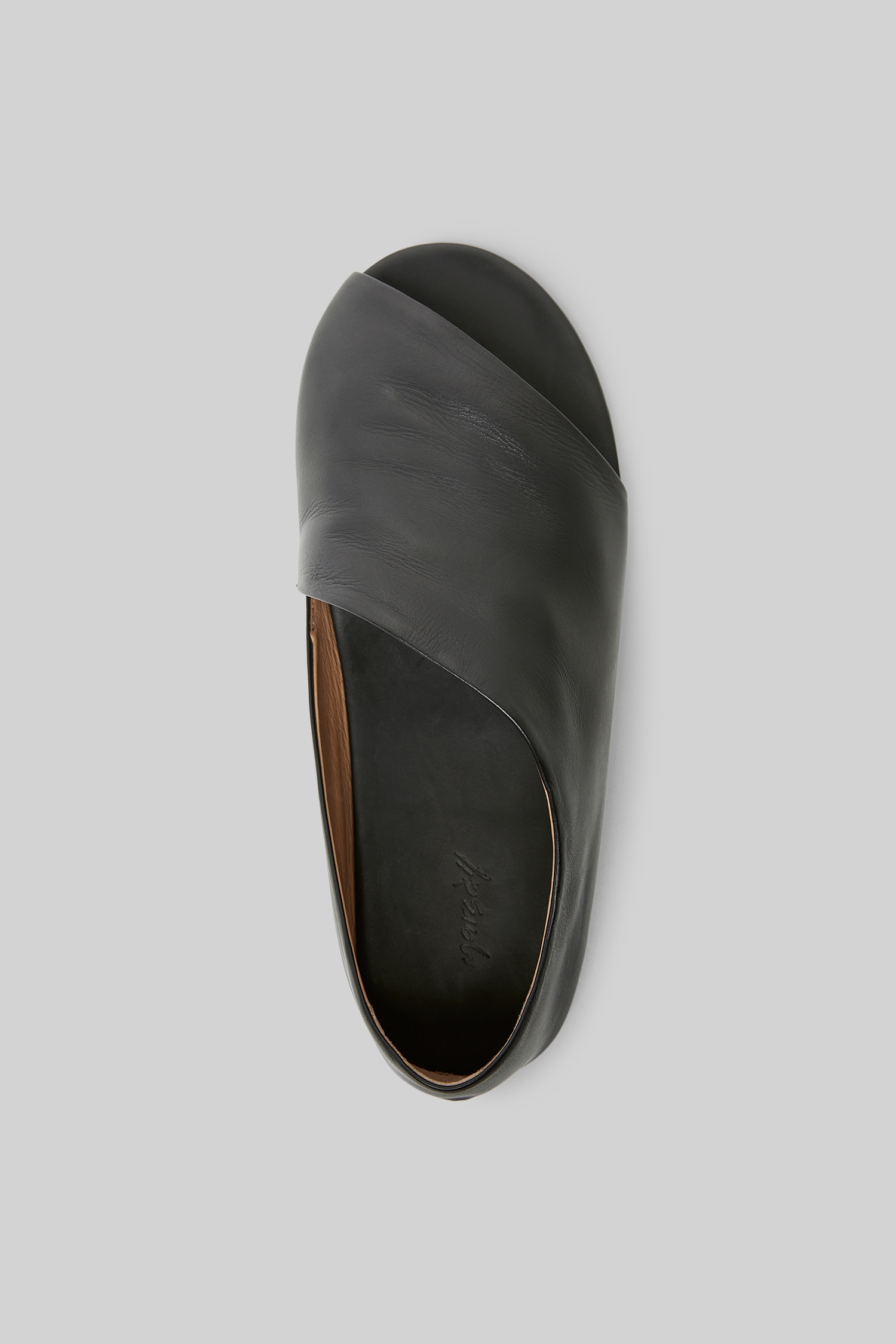 Arsella Black Slip On Shoes
