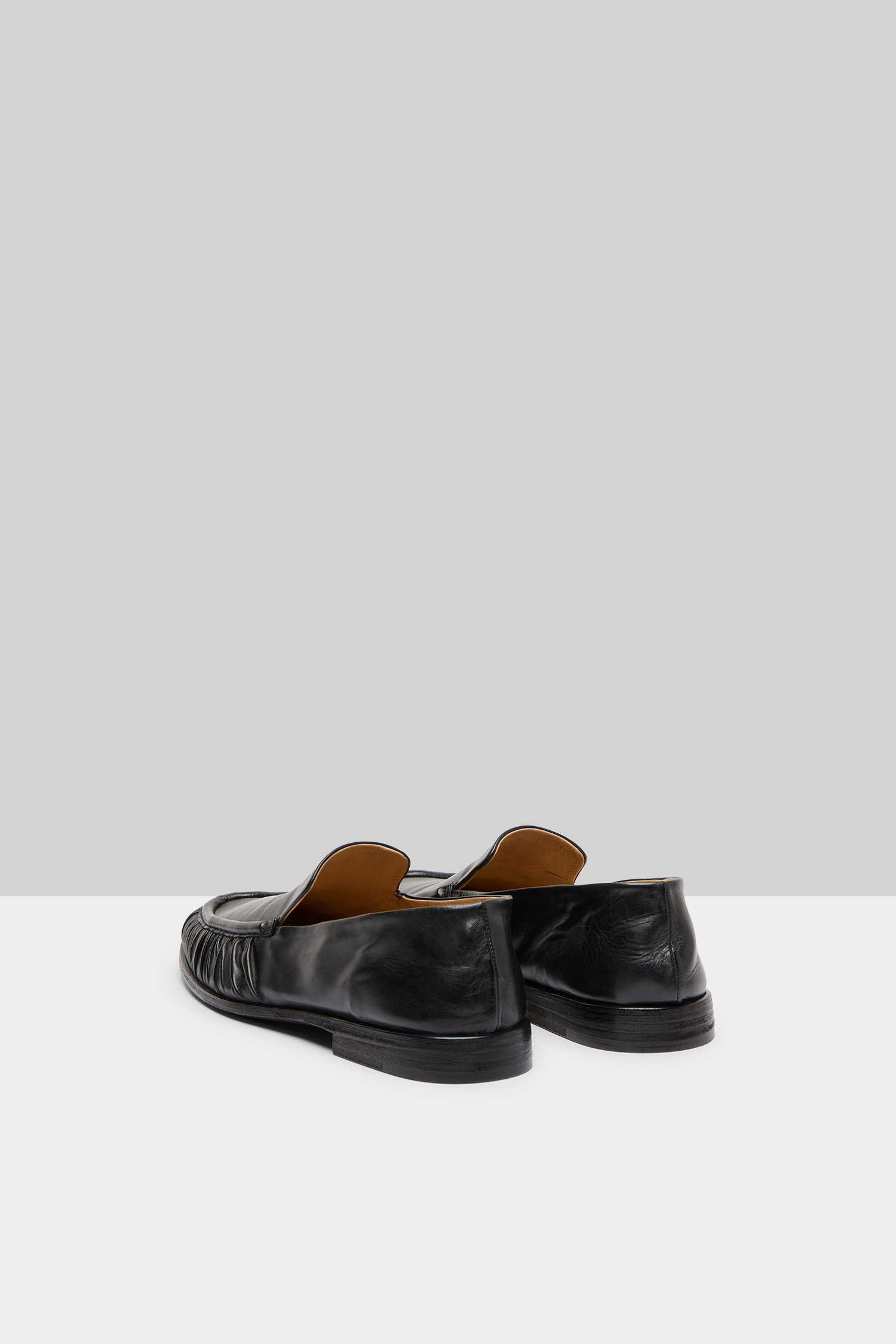 Mocassino Black Leather Loafers