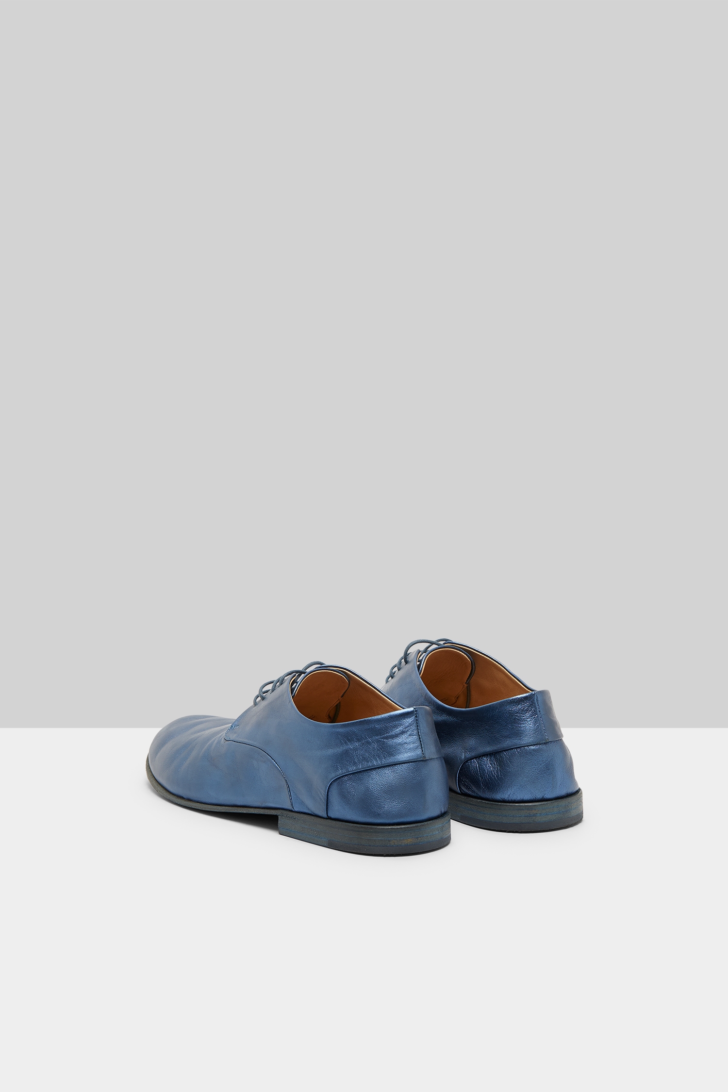 Stucco Teal Derby Shoes