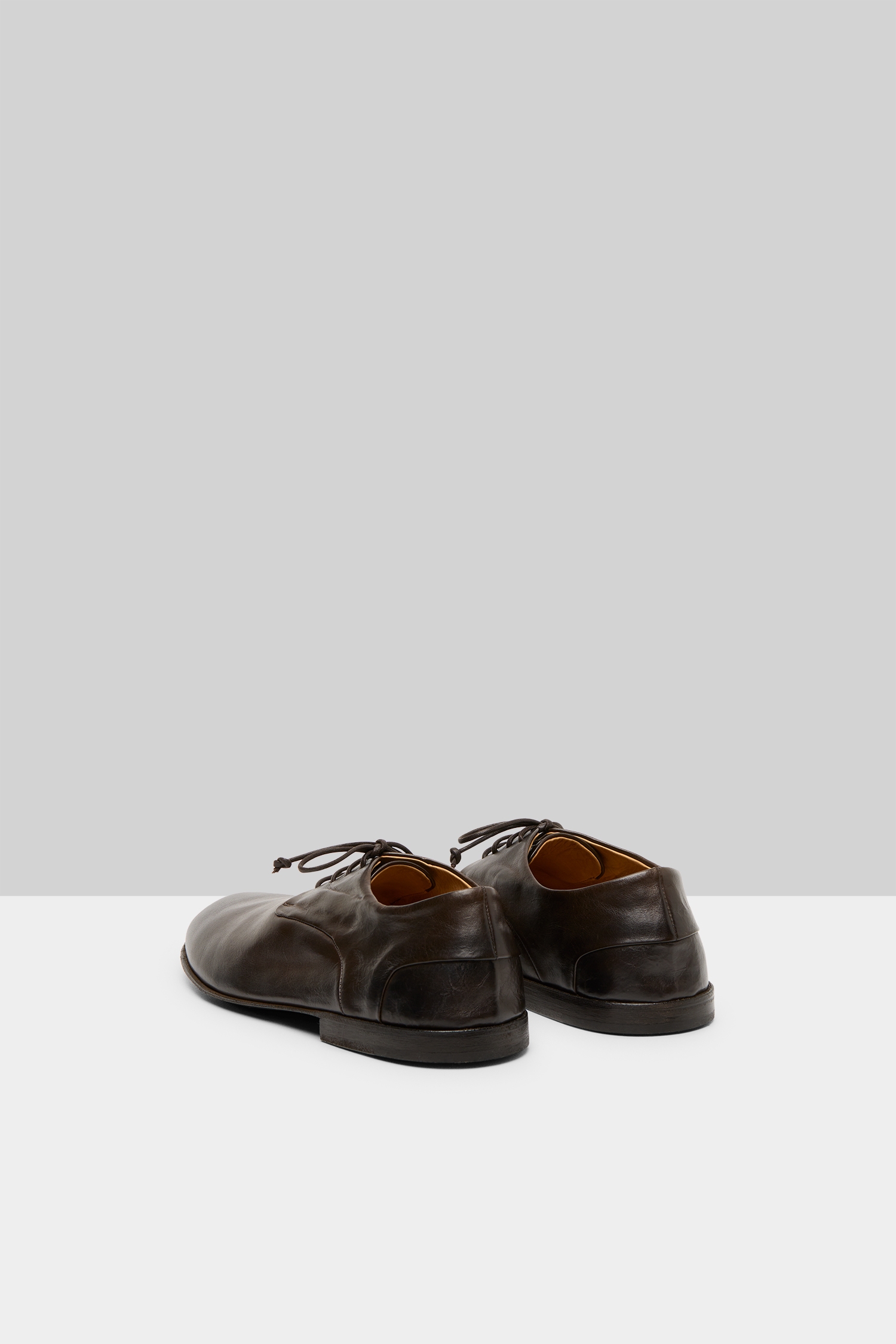 Stucco Dark Brown Derby Shoes