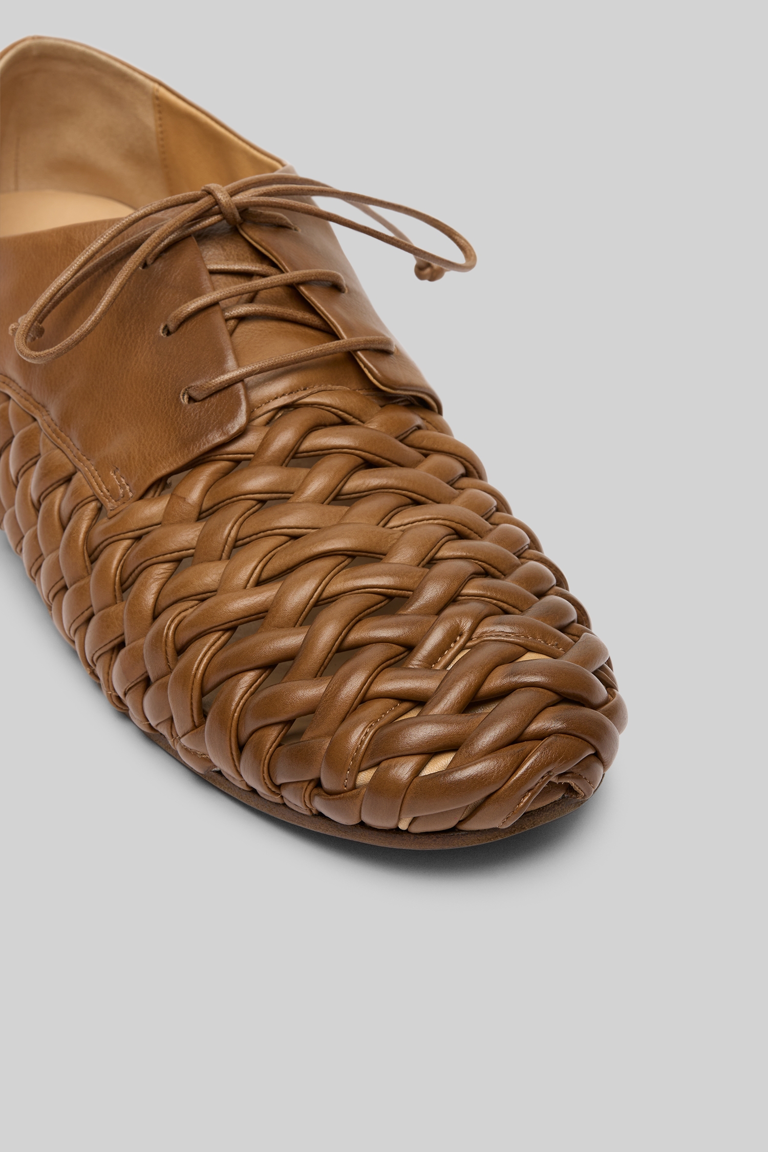 Steccoblocco Walnut Derby Shoes