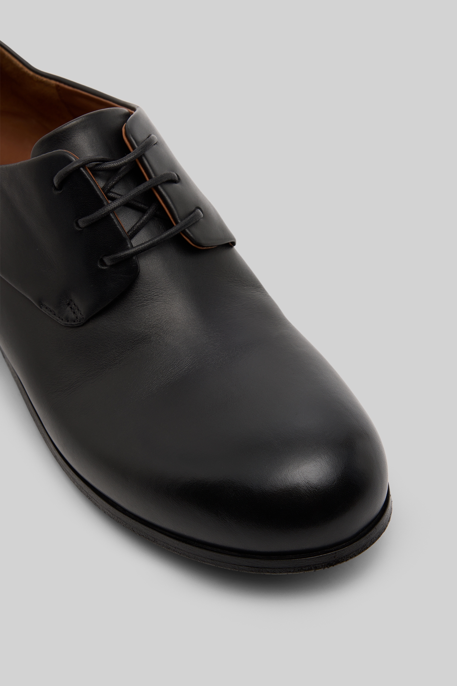 Capozucca Black Derby Shoes