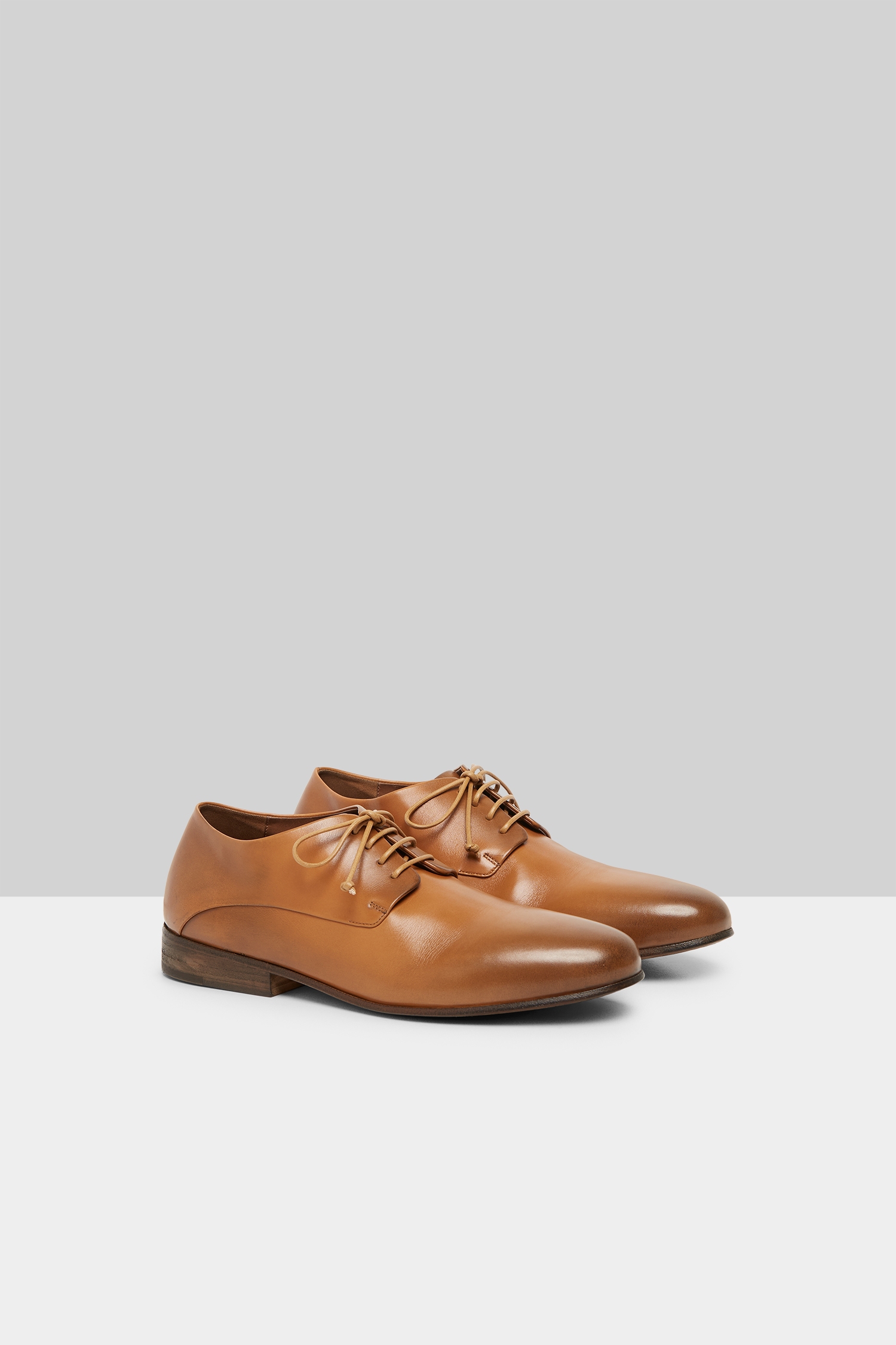 Codina Wood Leather Derby Shoes