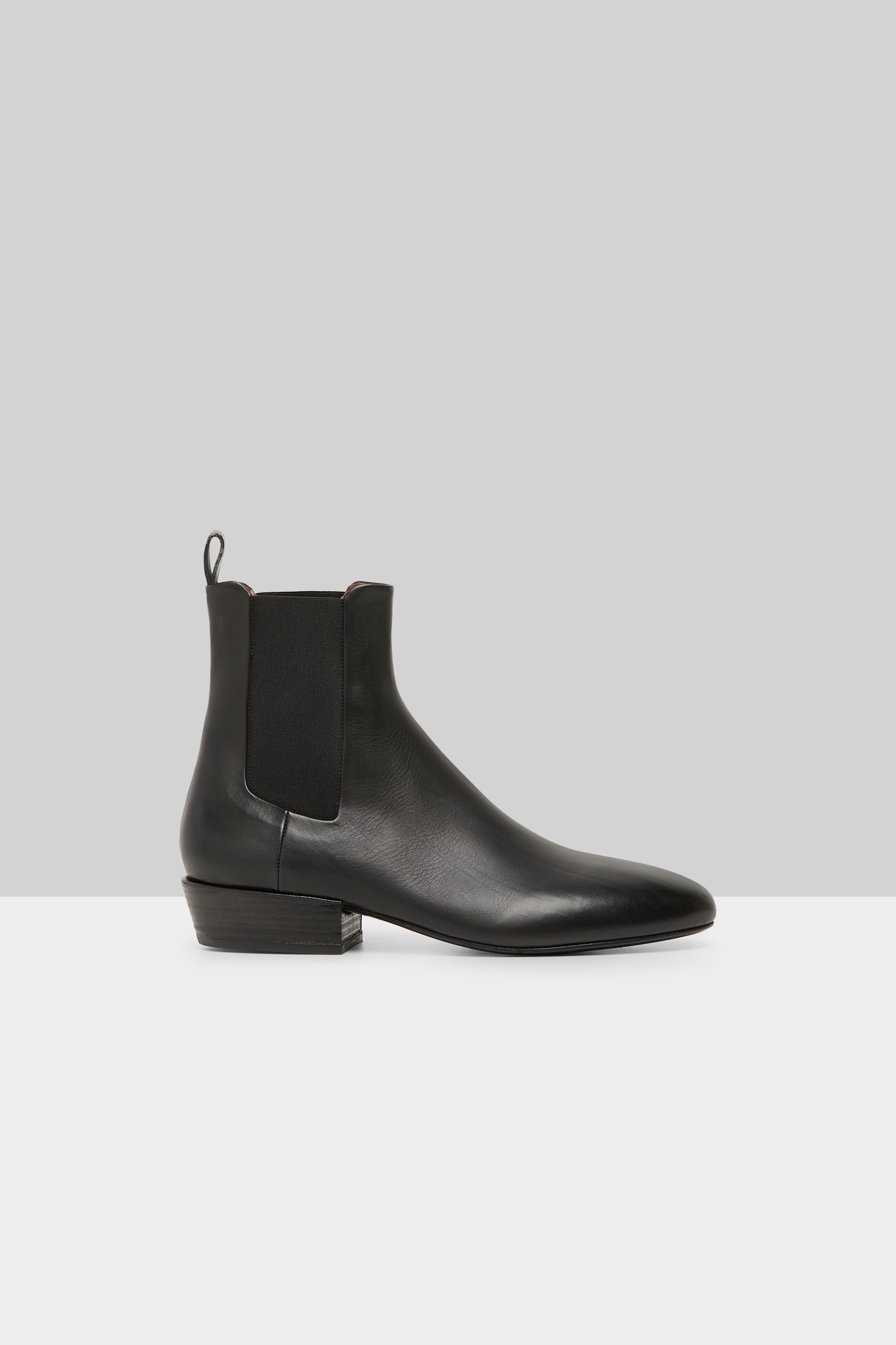 Granblocco Black Leather Chelsea Boots