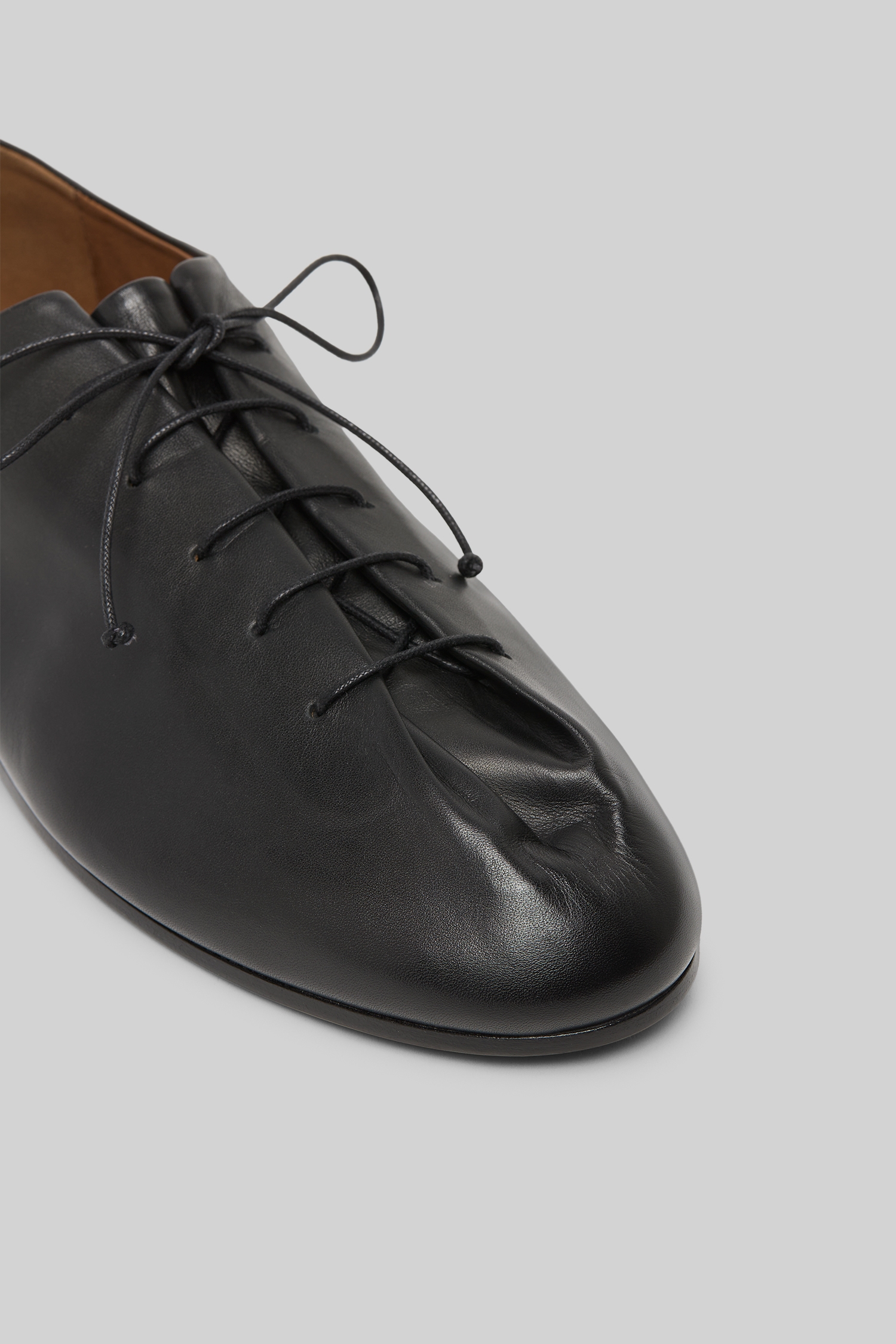 Steccoblocco Black Leather Derby Shoes