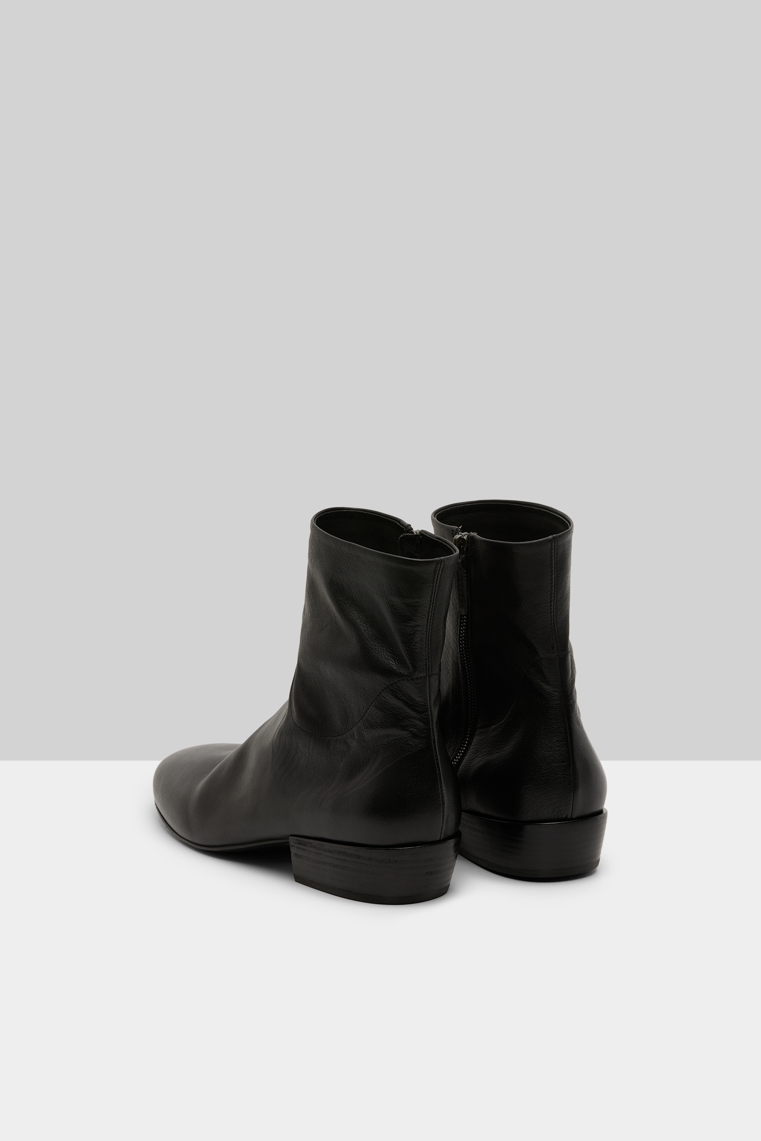 Granblocco Black Ankle Boots