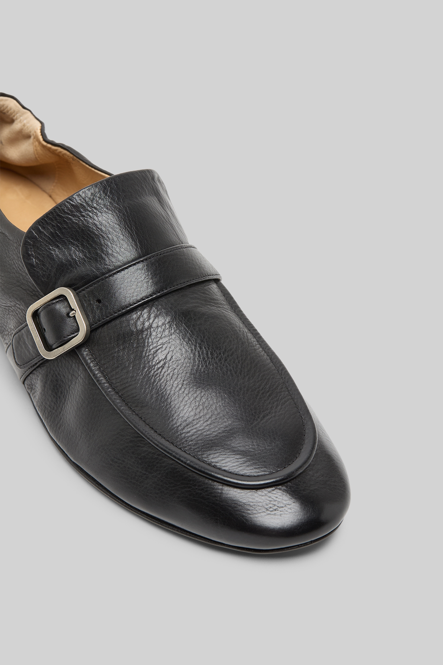 Mandolo Black Loafers