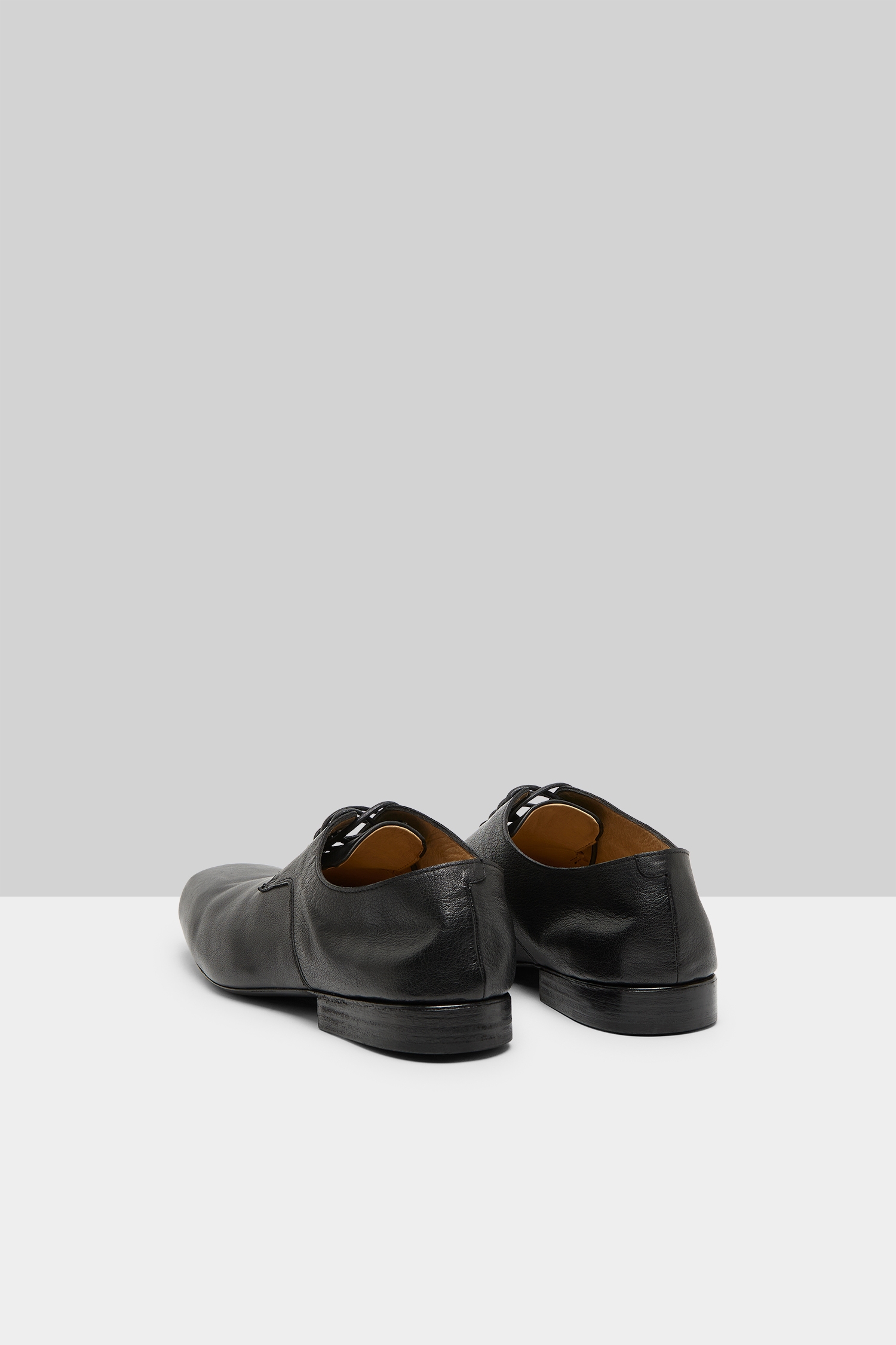 Naso Black Derby Shoes