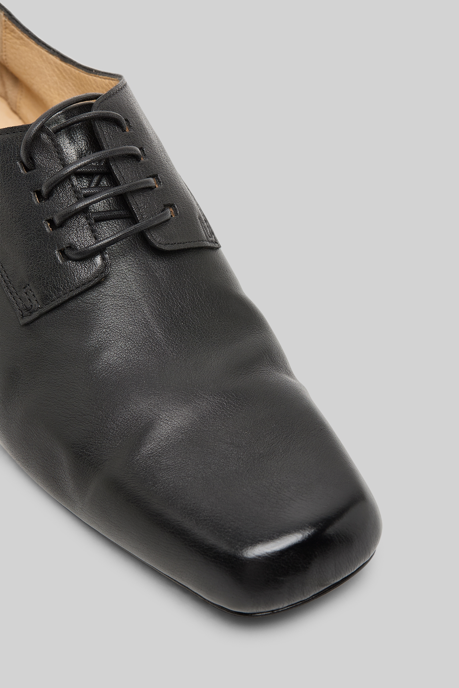 Naso Black Derby Shoes