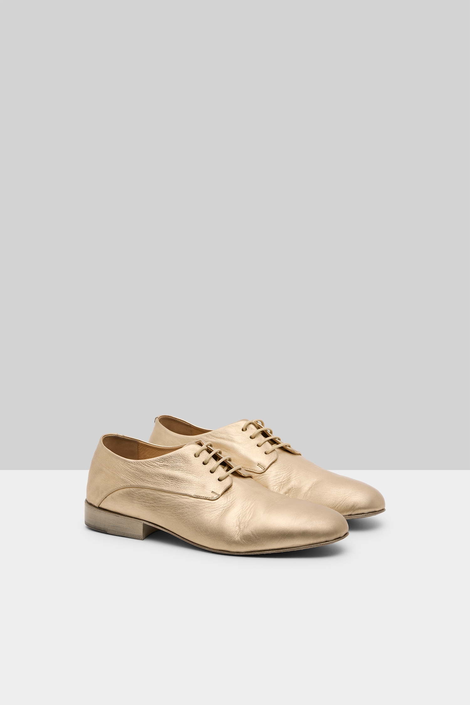 Scia Platinum Foil Derby Shoes