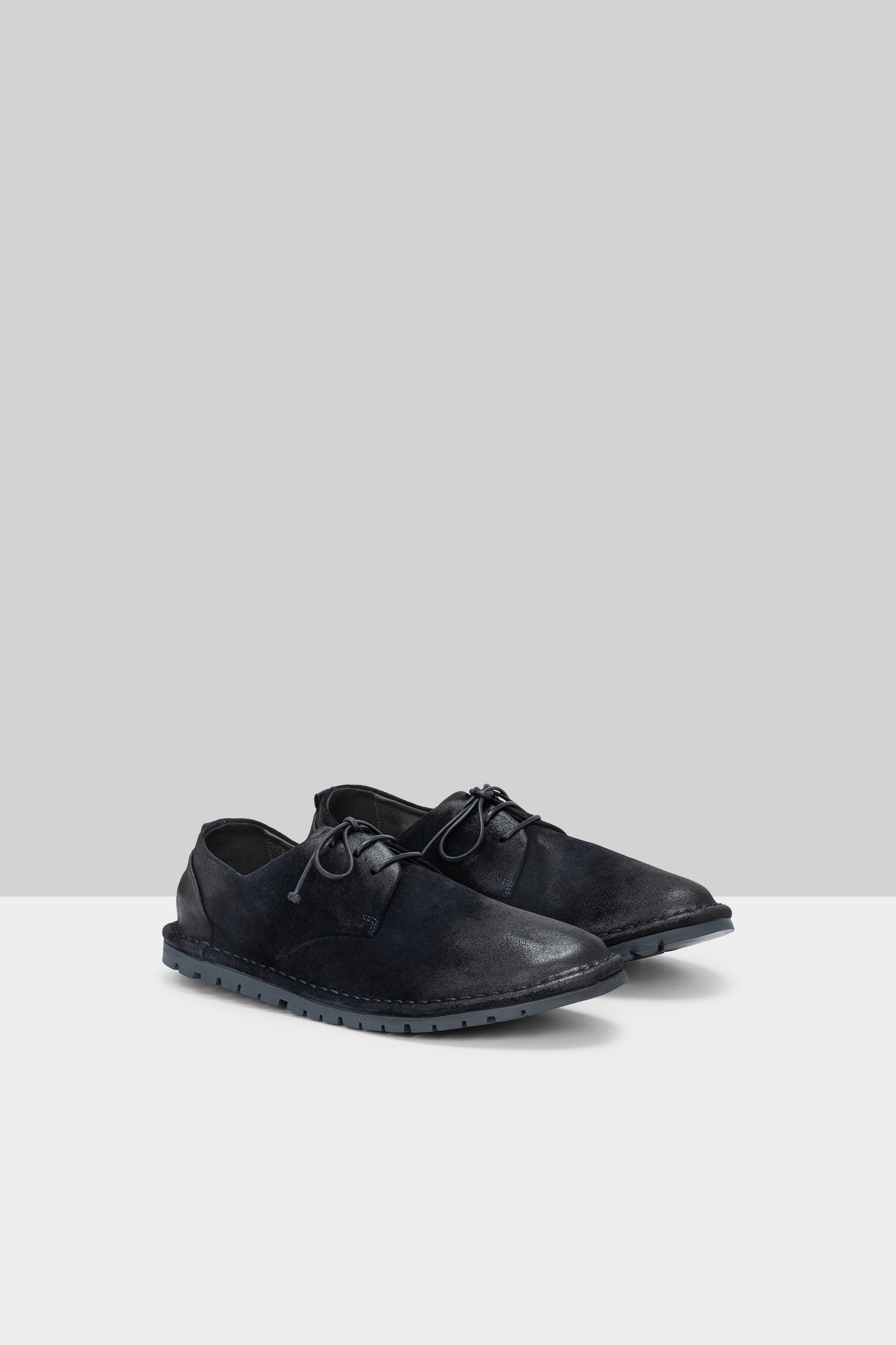 Sancrispa Midnight Blue Derby Shoes