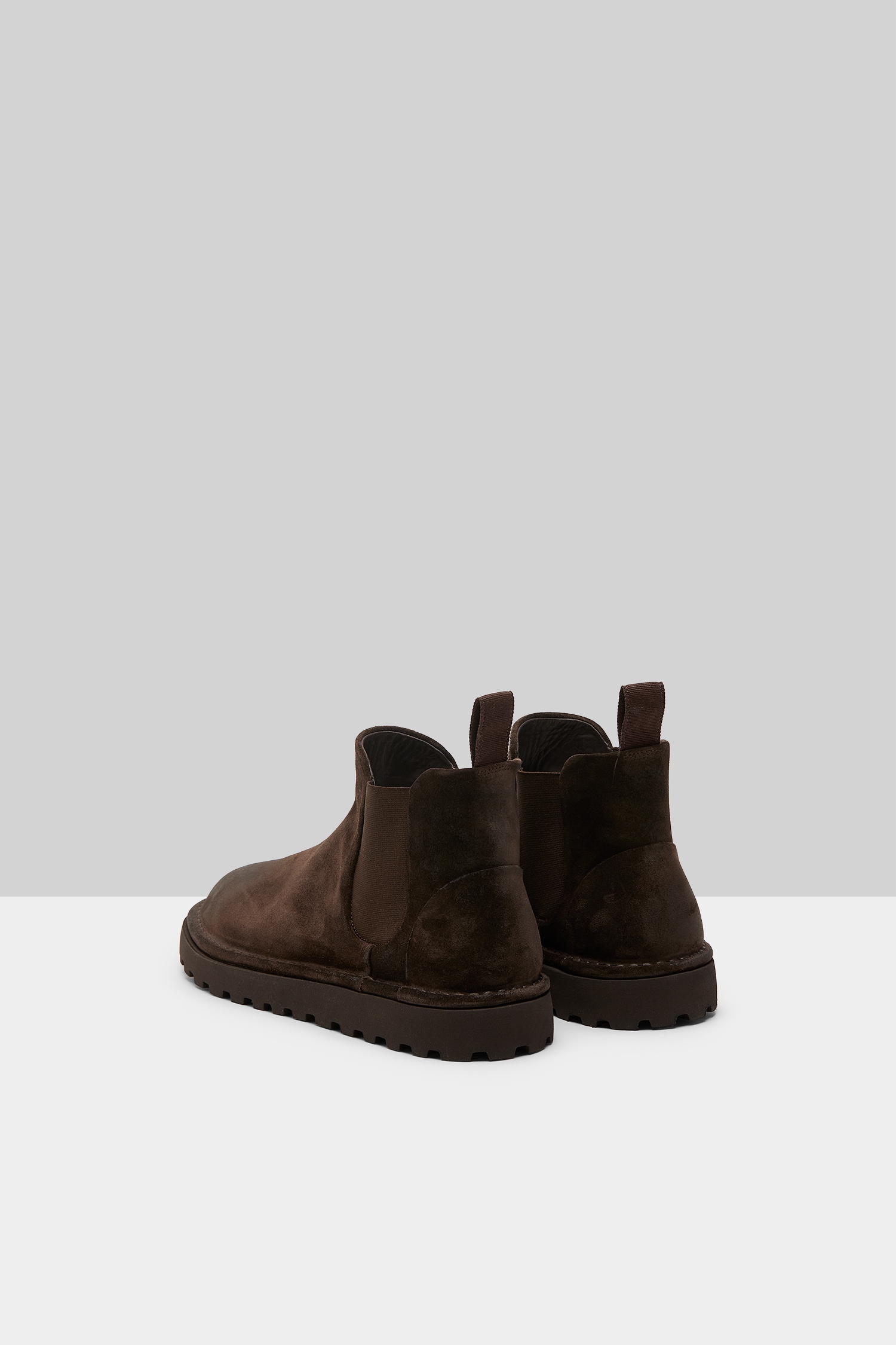 Sancrispa Alta Pomice Dark Brown Chelsea Boots
