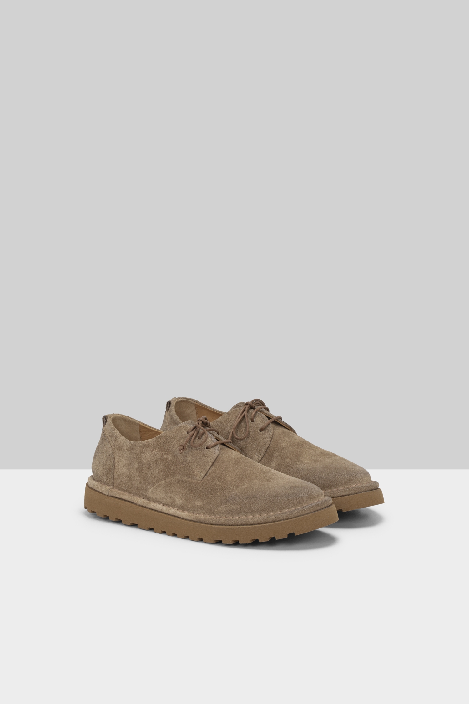 Sancrispa Alta Pomice Hazelnut Derby Shoes