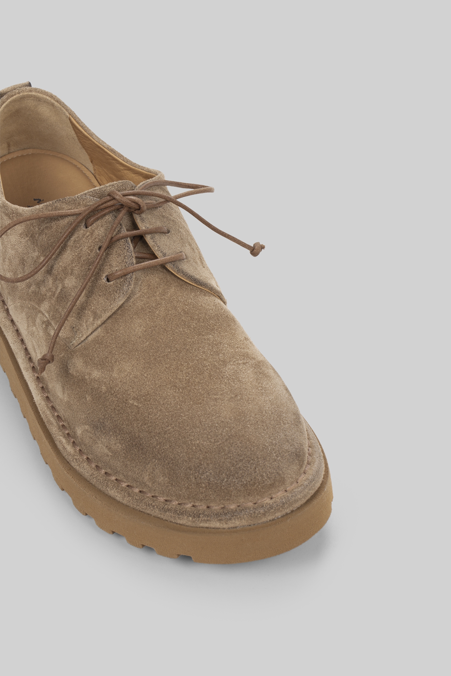 Sancrispa Alta Pomice Hazelnut Derby Shoes