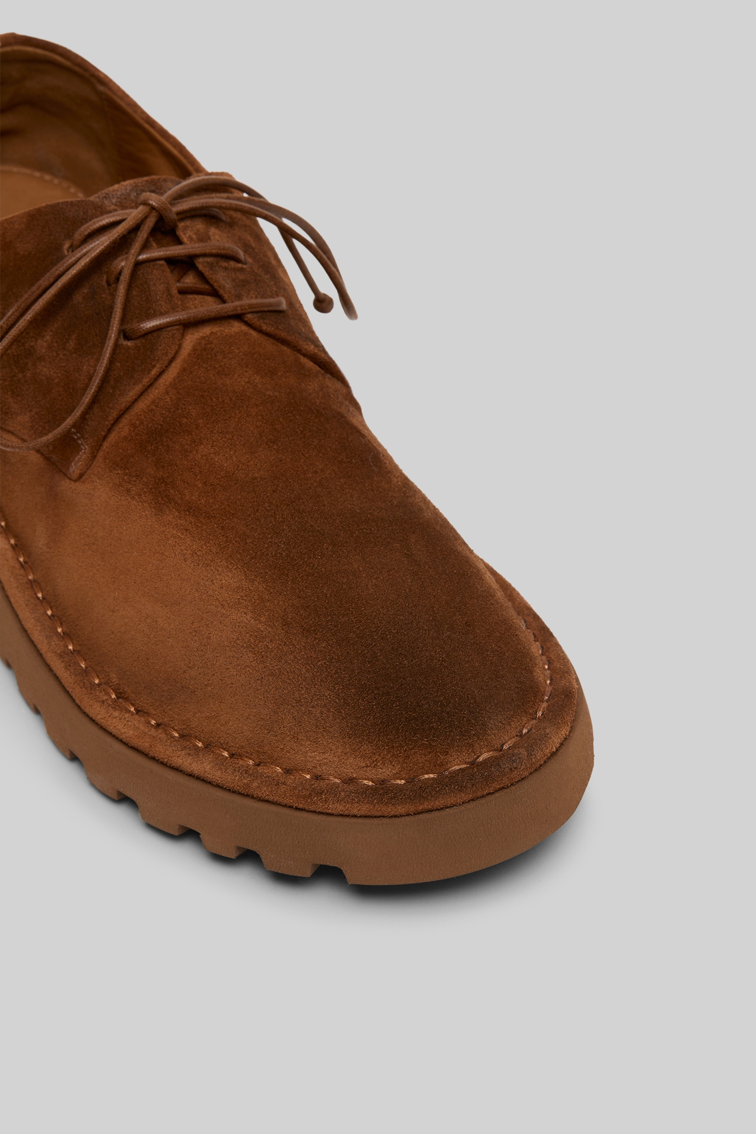 Sancrispa Alta Pomice Basalt Derby Shoes