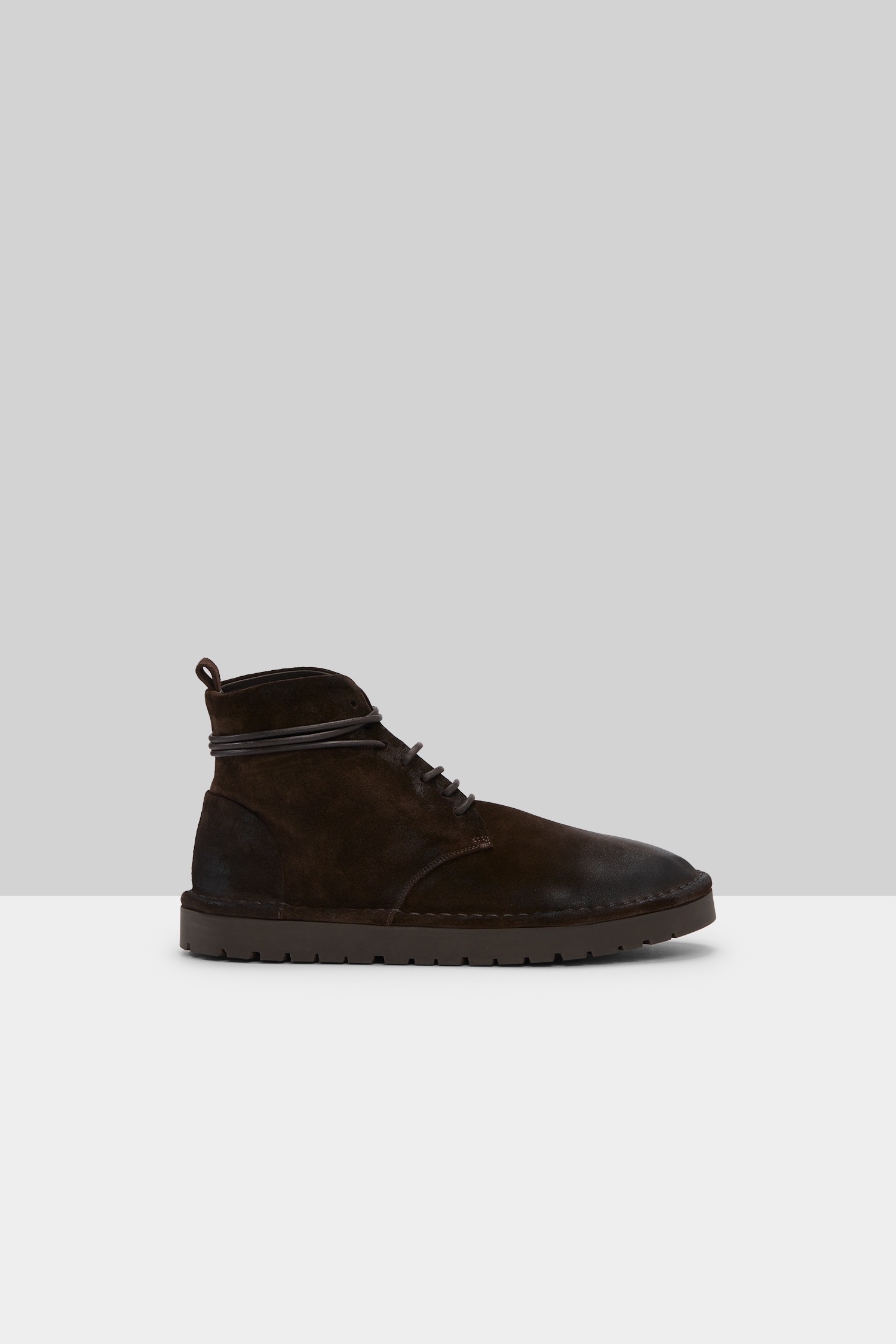 Marsèll suede lace-up ankle boots - Black
