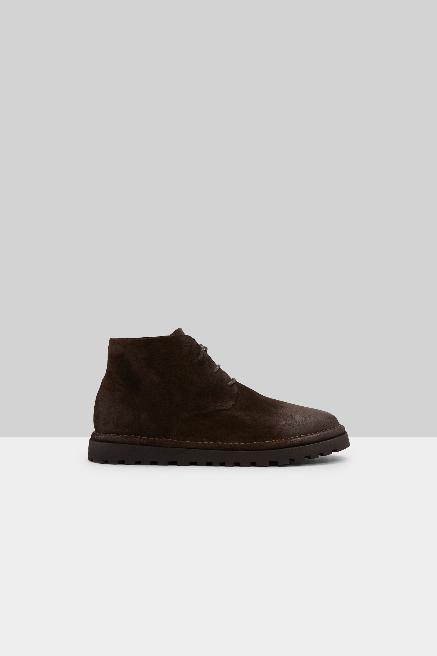 Sancrispa Alta Pomice Dark Brown Ankle Boots