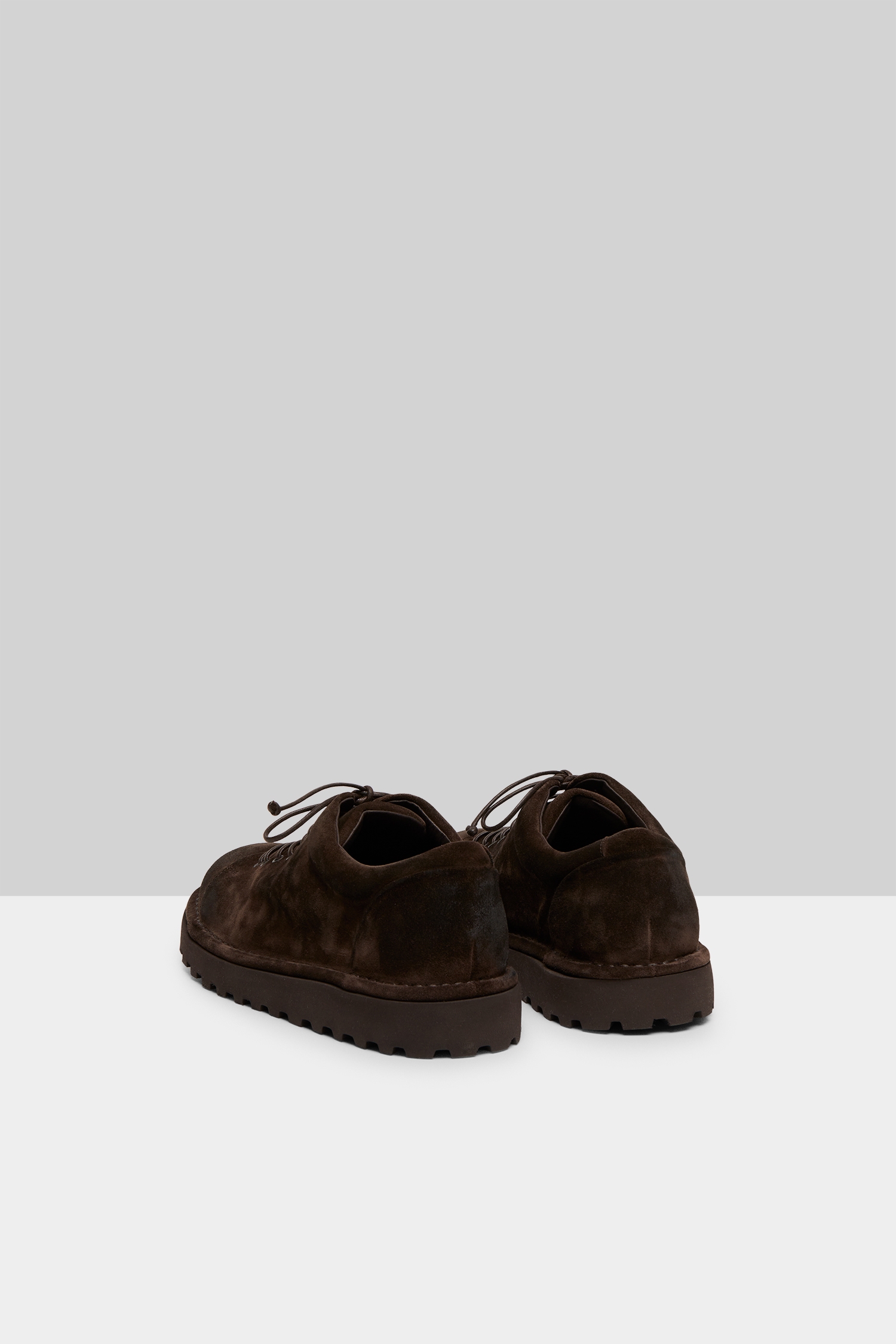 Pallottola Pomice Dark Brown Derby Shoes