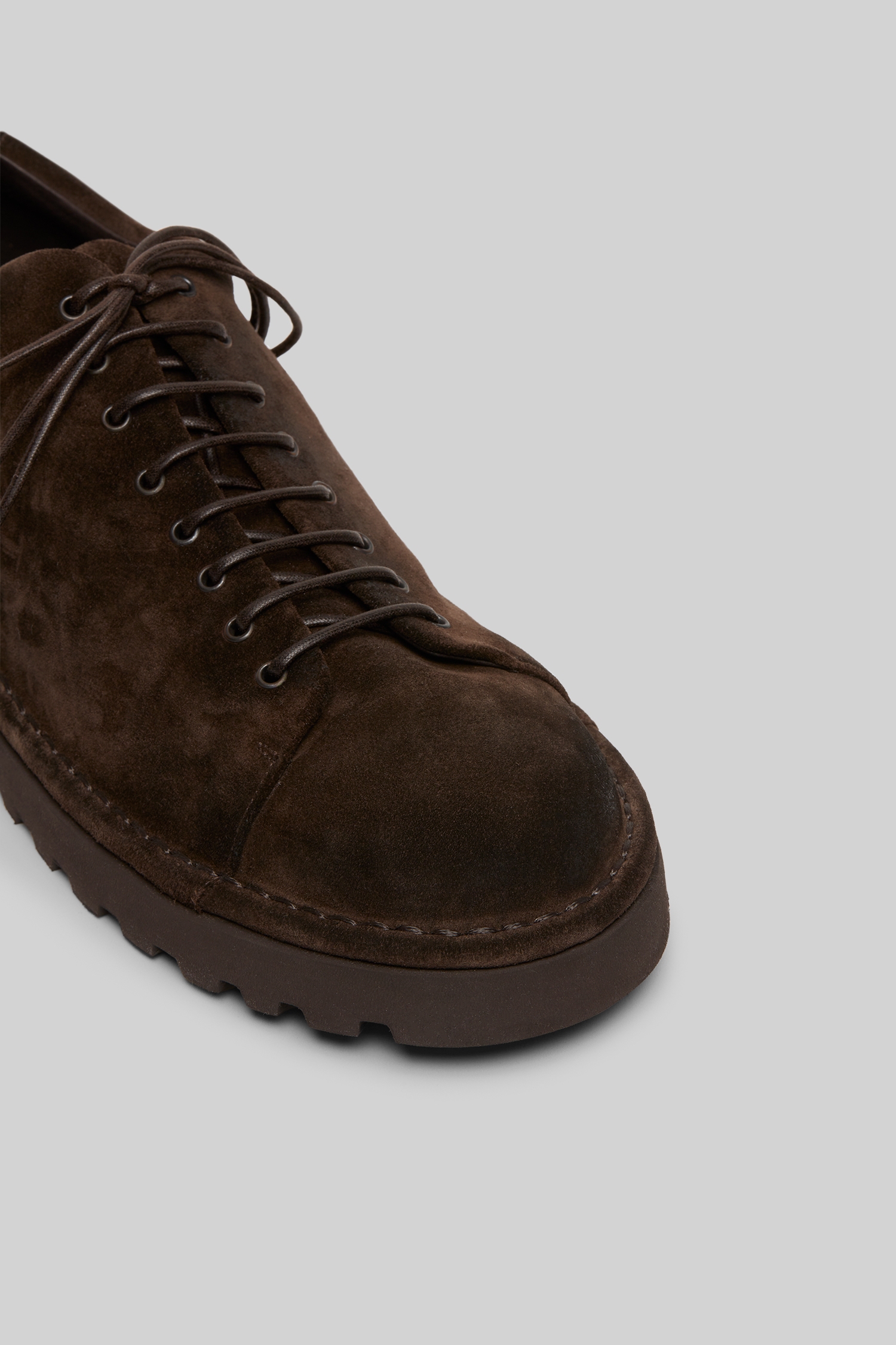 Pallottola Pomice Dark Brown Derby Shoes