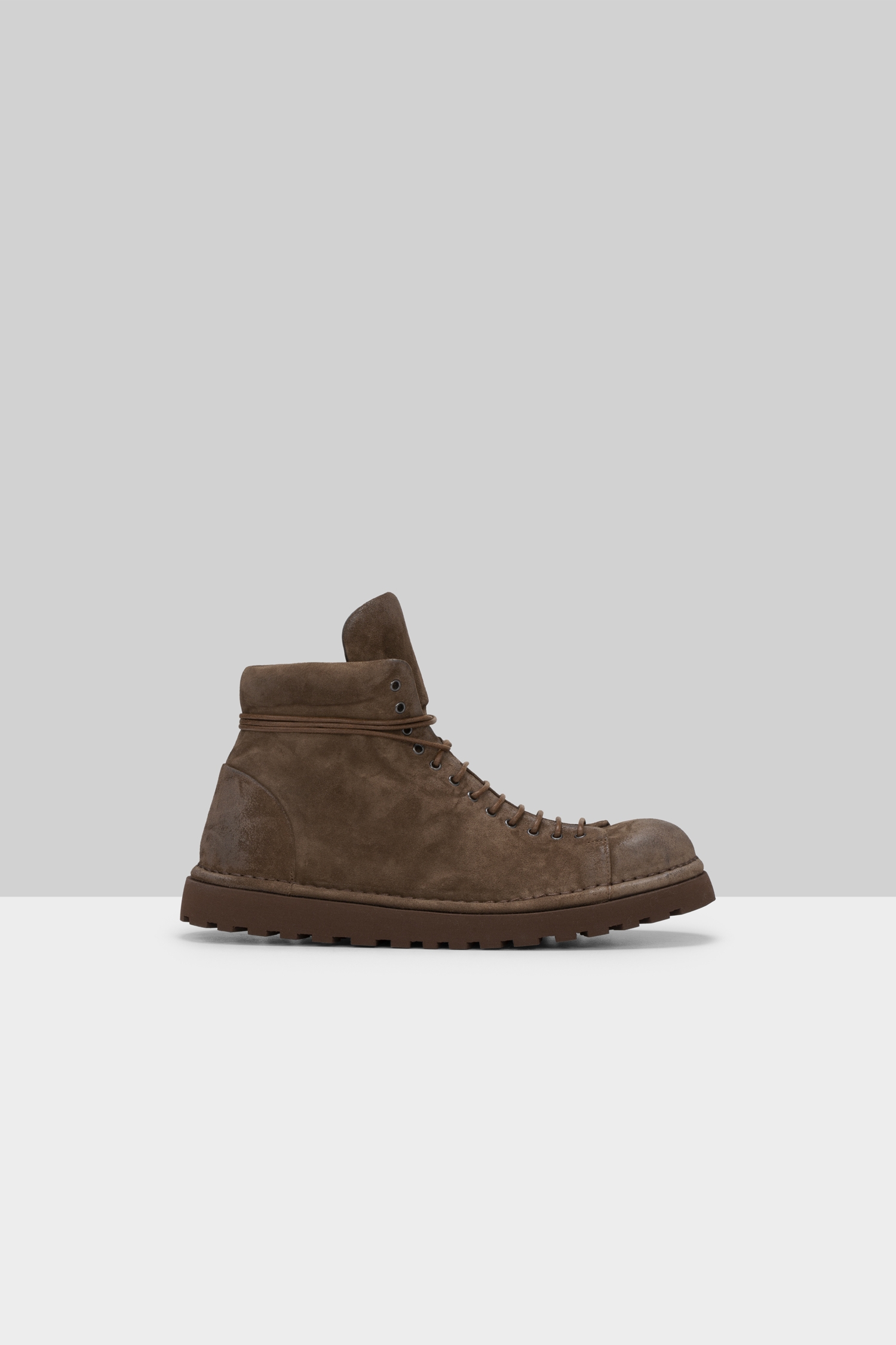 Pallottola Lace Up Ankle Boot Dark Chocolate