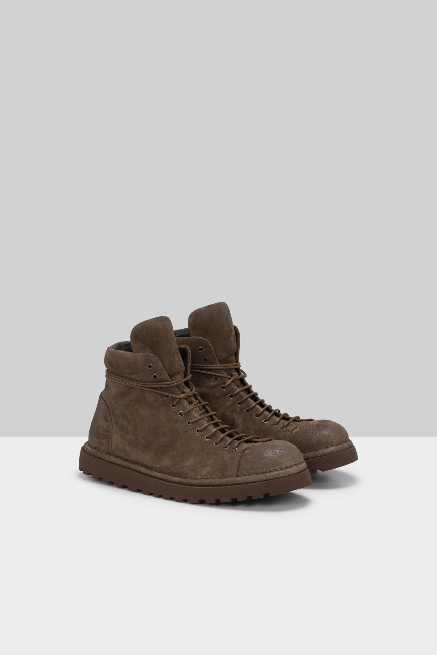 Pallottola Lace Up Ankle Boot Dark Chocolate