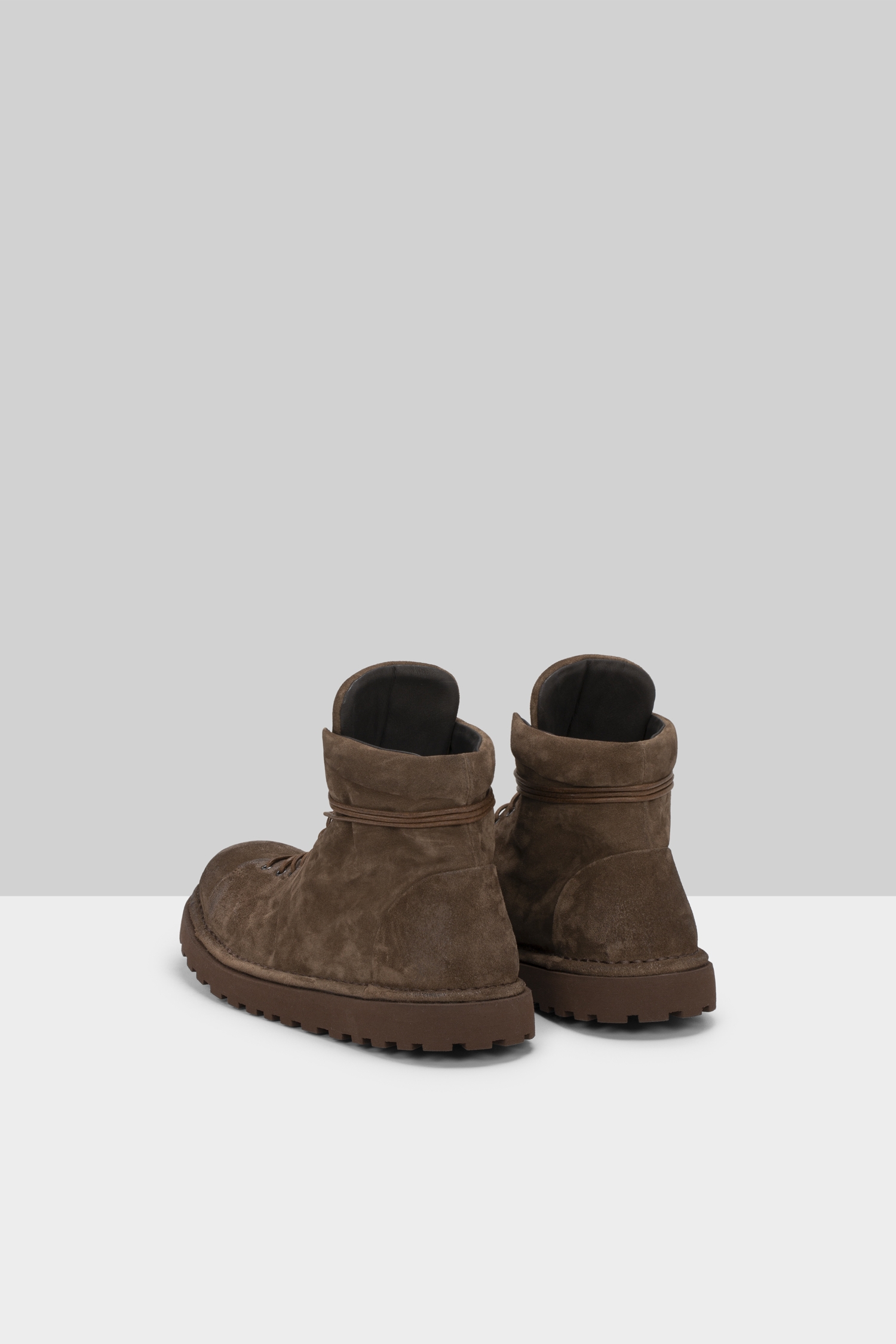 Pallottola Lace Up Ankle Boot Dark Chocolate