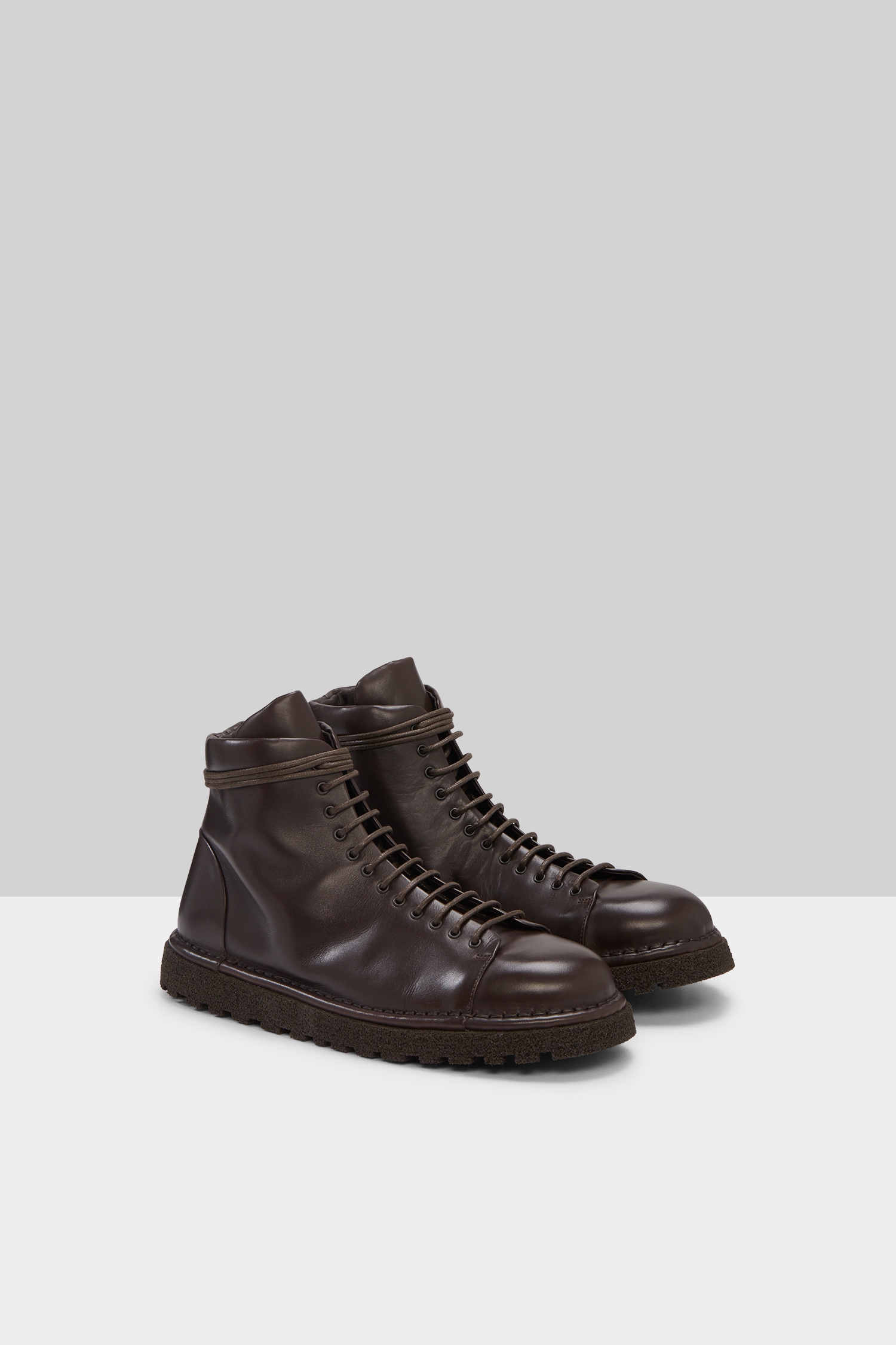 Pallottola Pomice Lace Up Ankle Boot Hazelnut