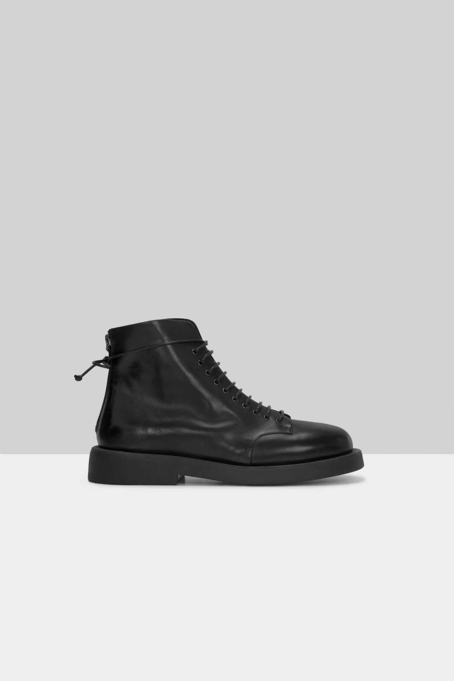 Gommello Black Ankle Boots