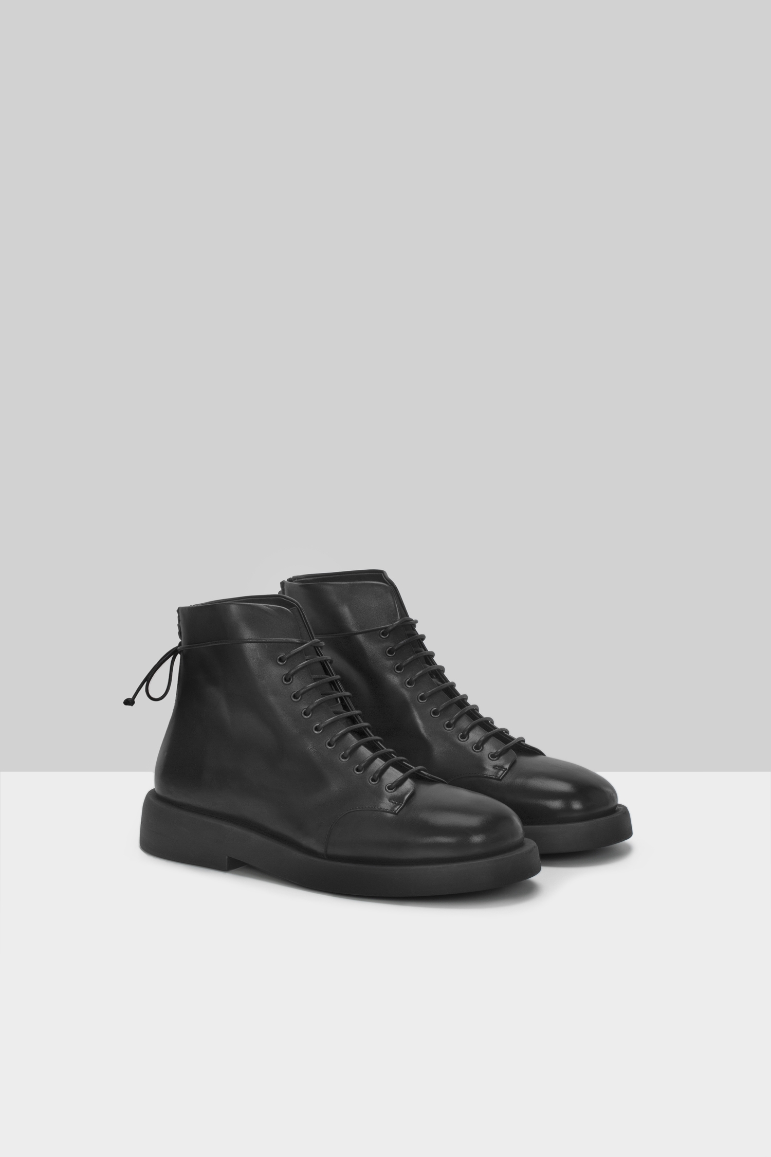 Gommello Black Ankle Boots