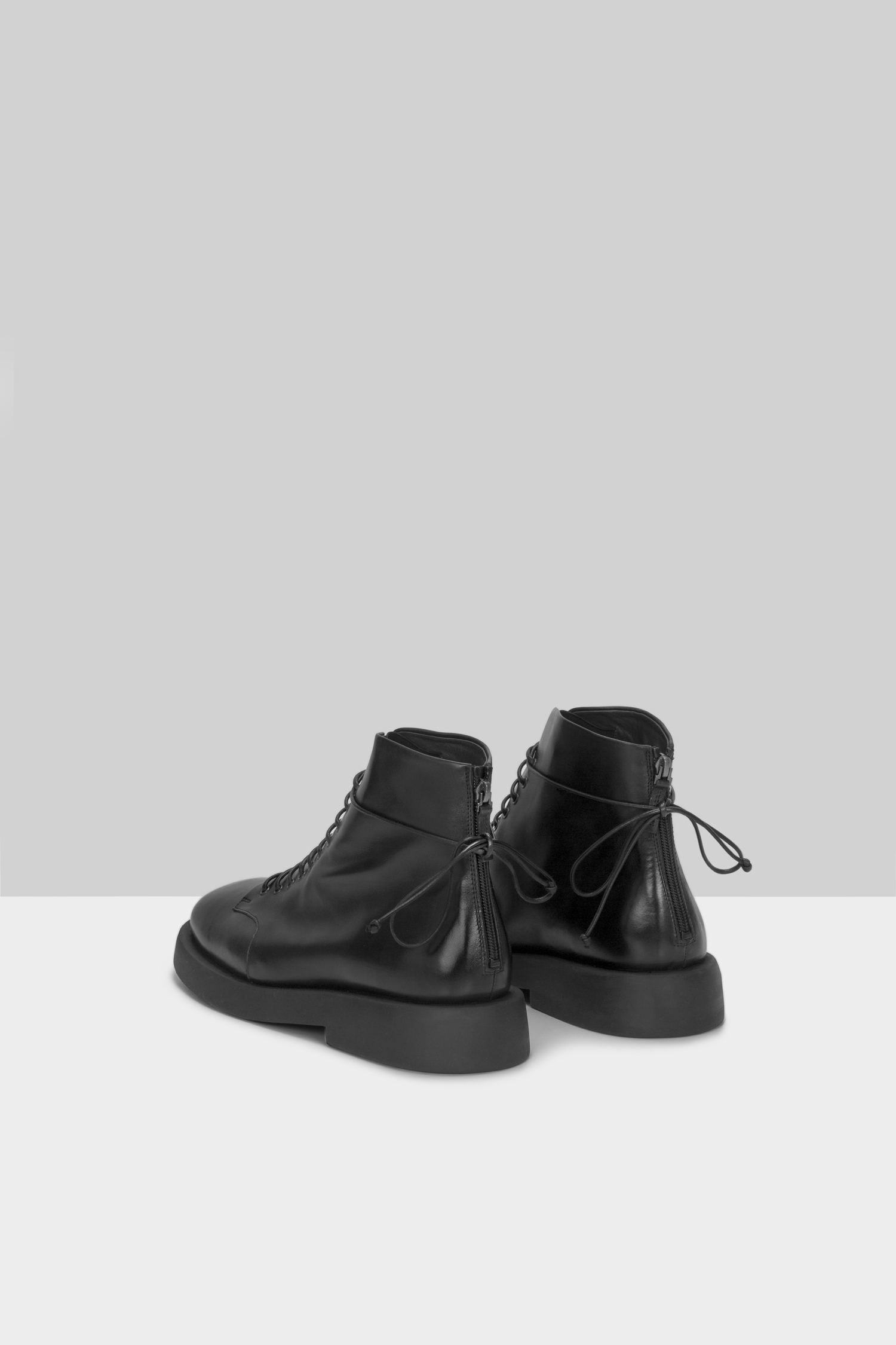 Gommello Black Ankle Boots