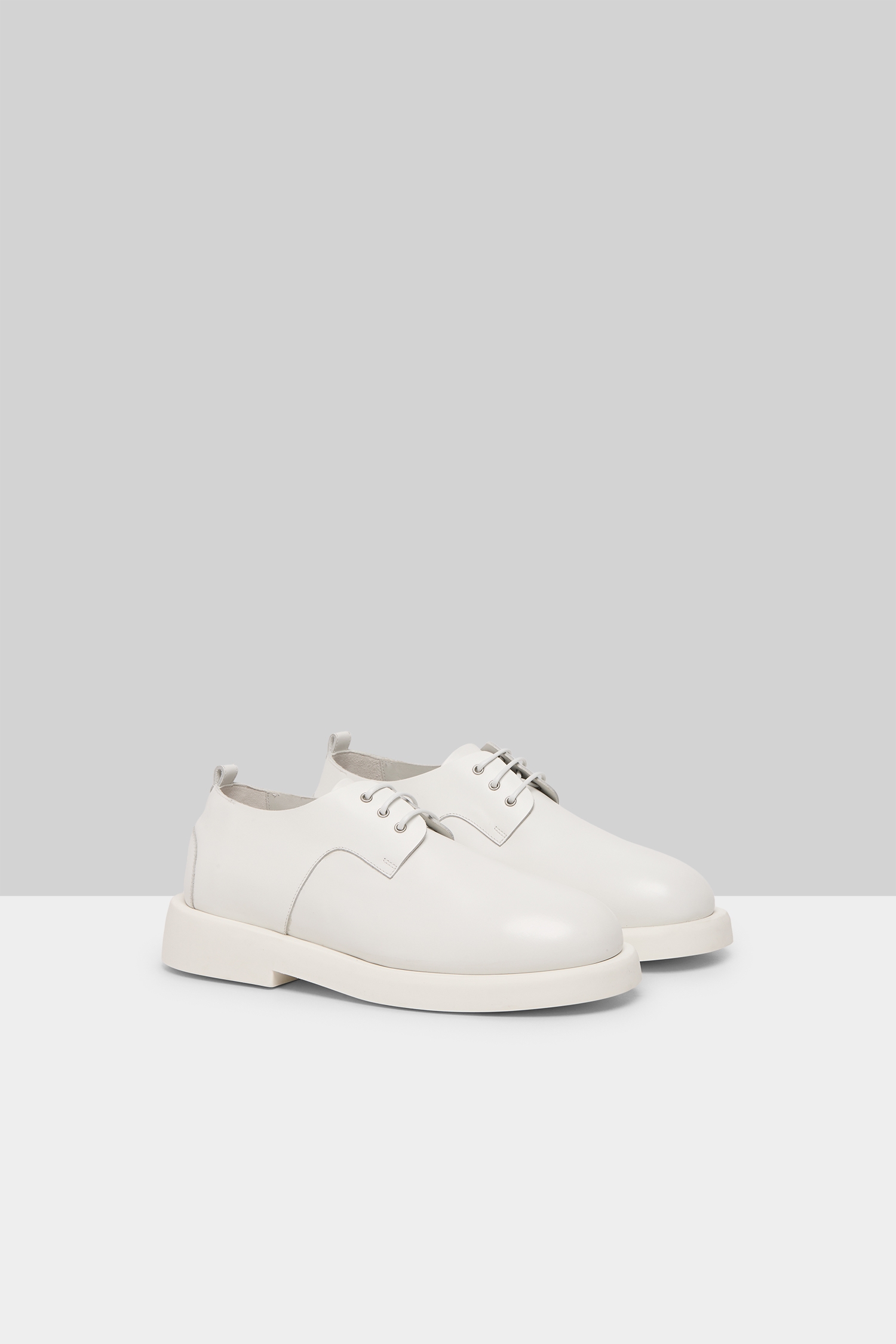 Gommello Optical White Derby Shoes