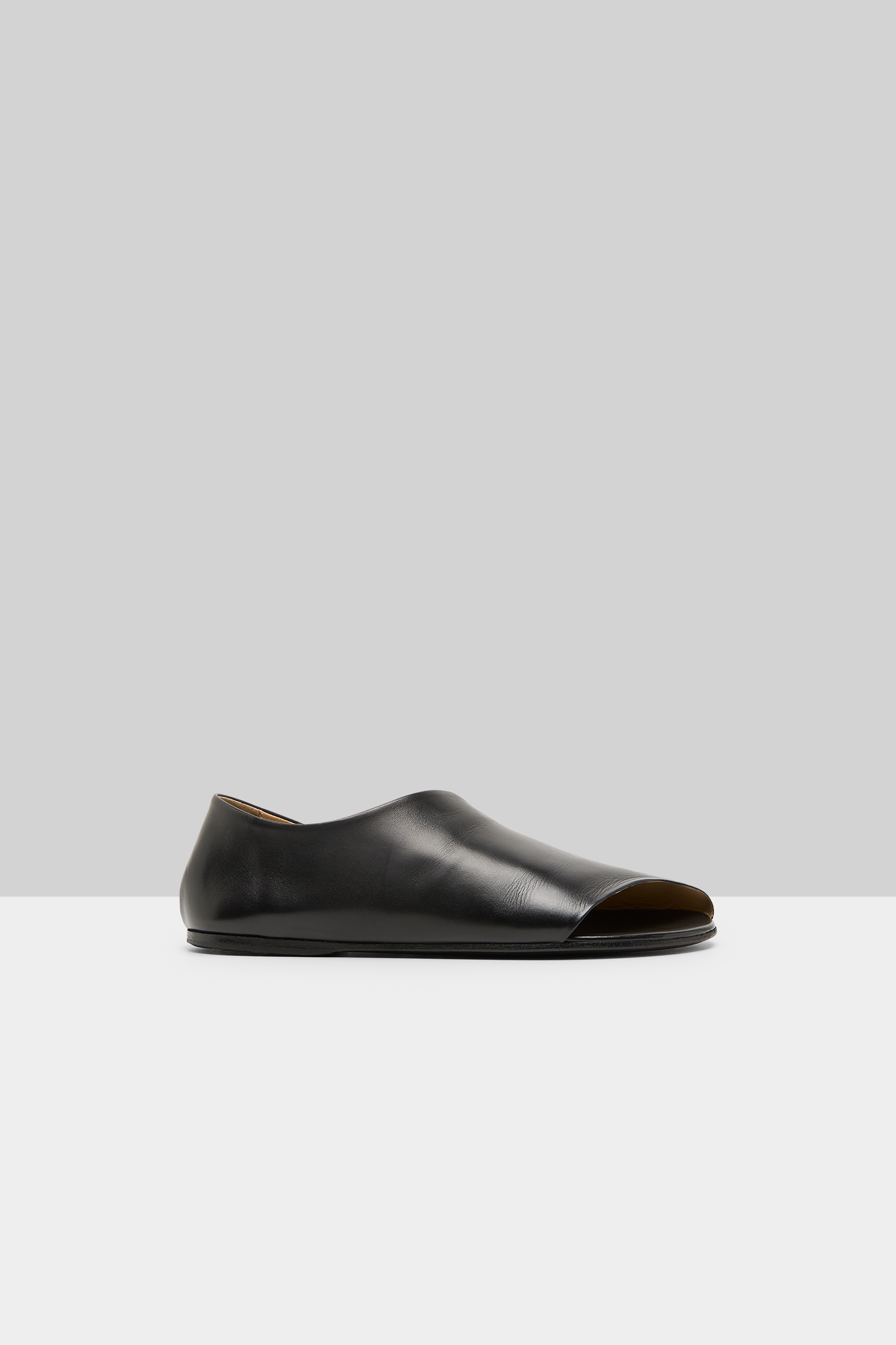 Arsella Black Slip On Shoes