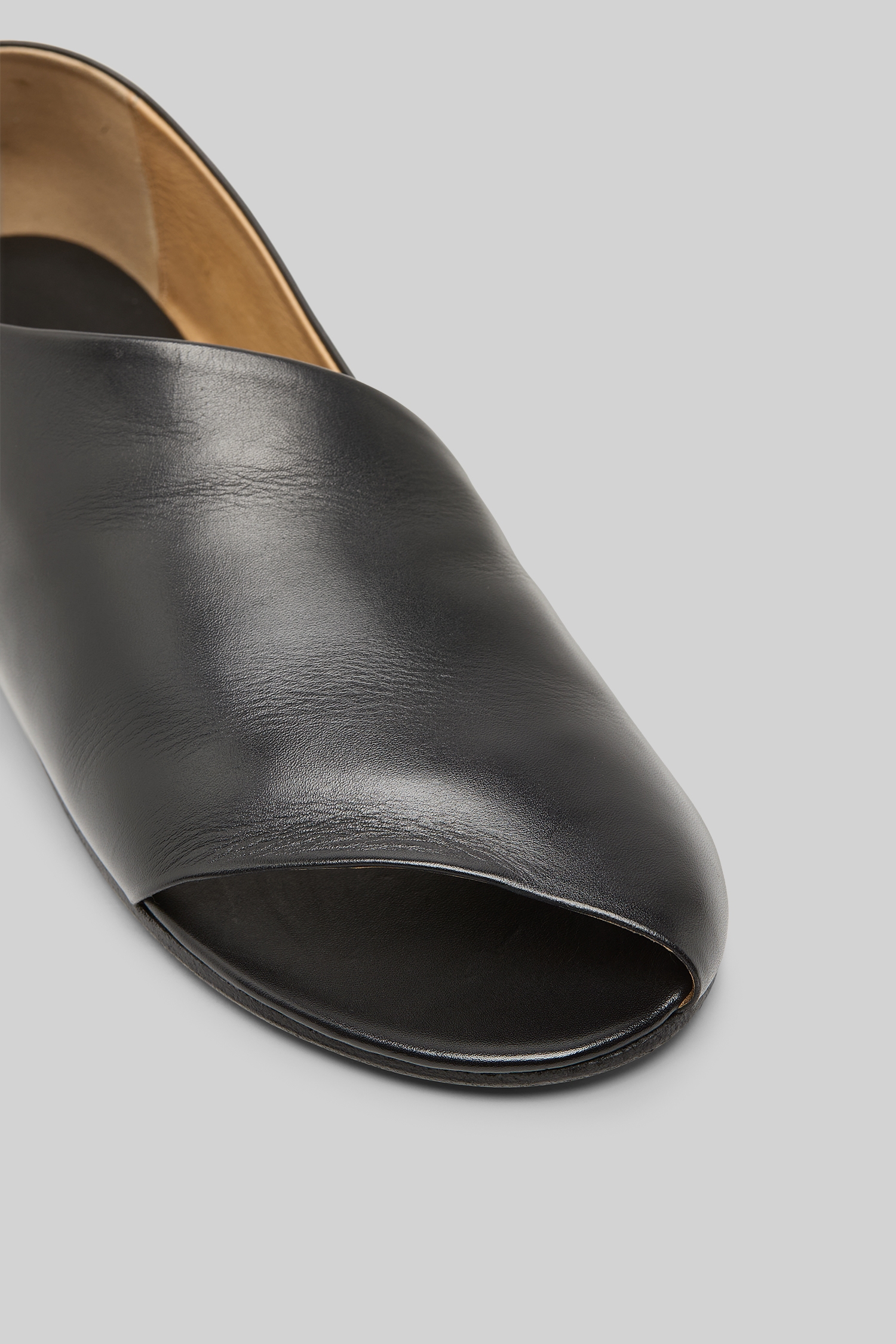 Arsella Black Slip On Shoes