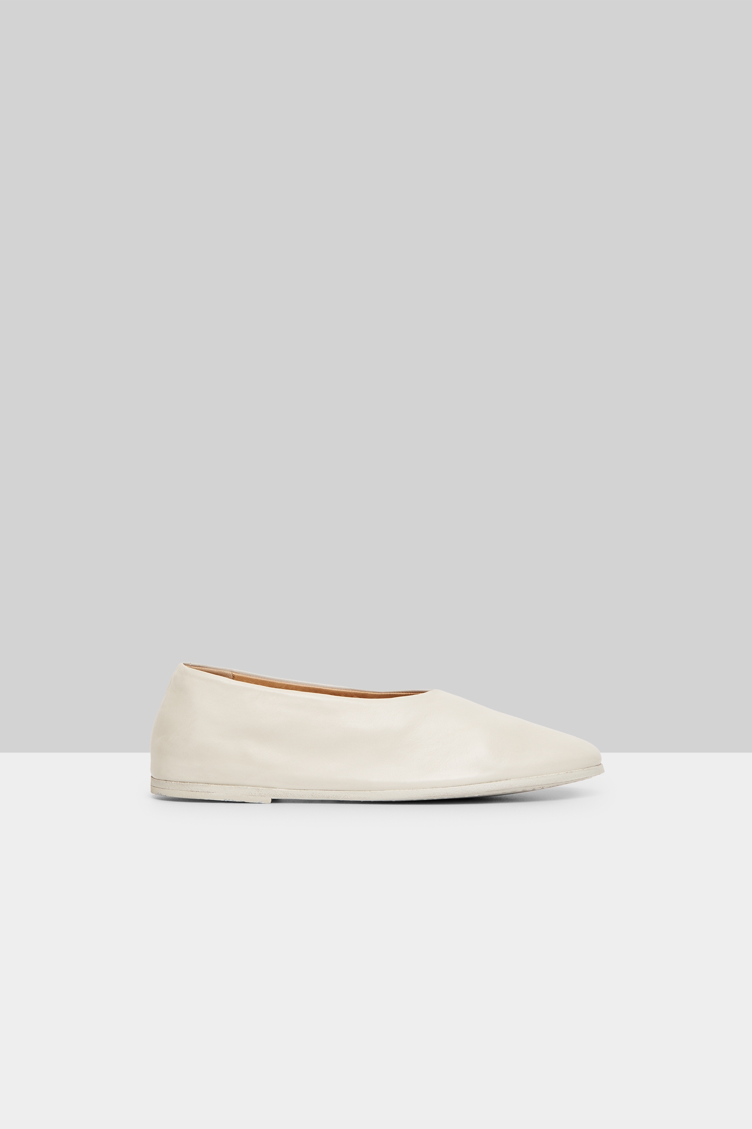 Coltellaccio Mist Leather Ballerina Shoes