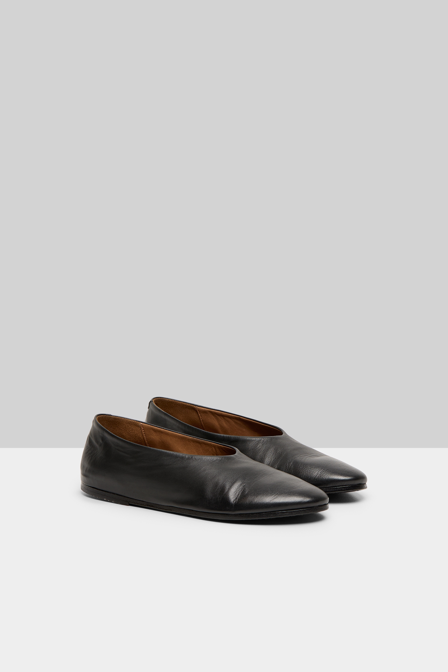 Coltellaccio Black Ballerina Shoes