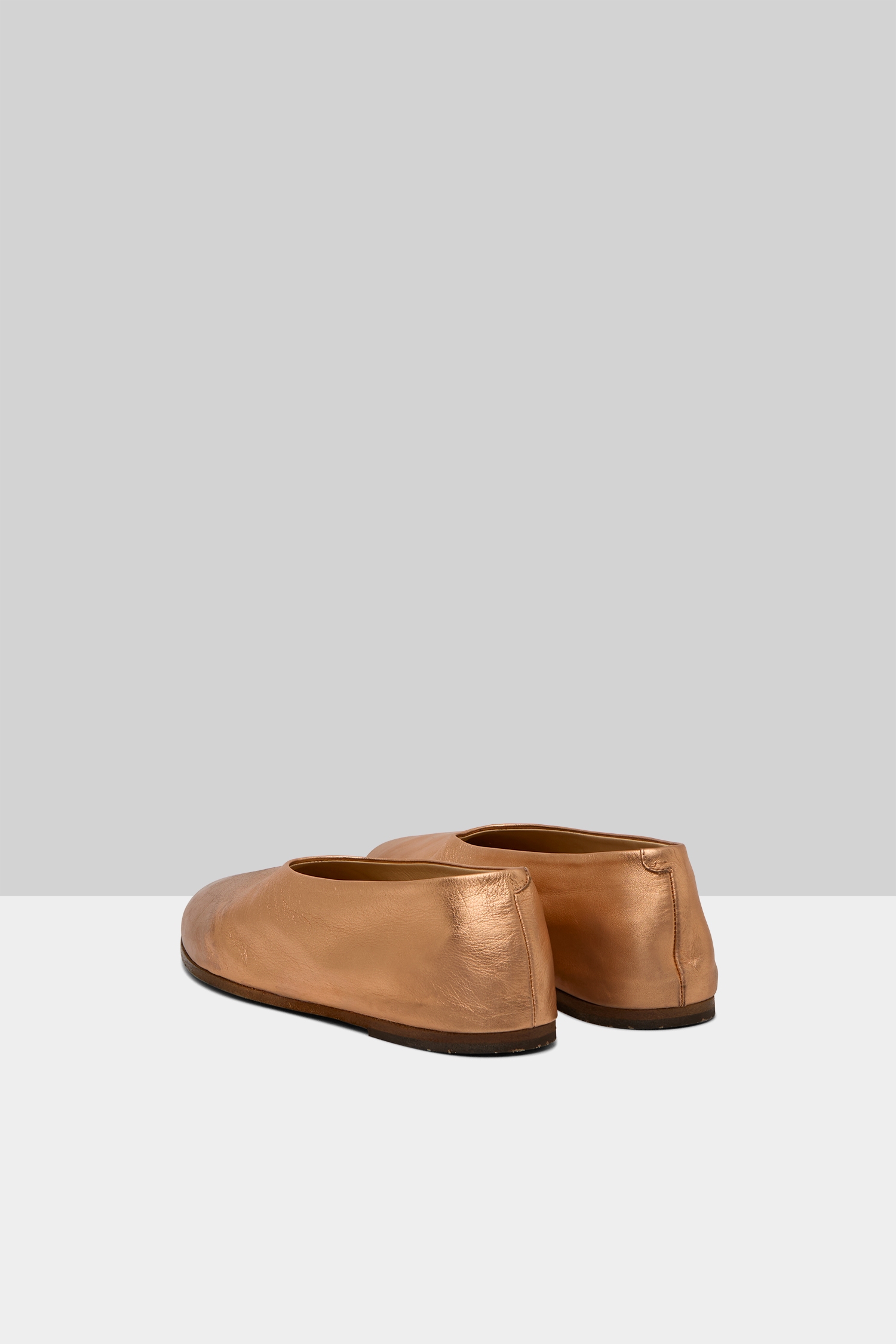 Coltellaccio Copper Foil Ballerina Shoes