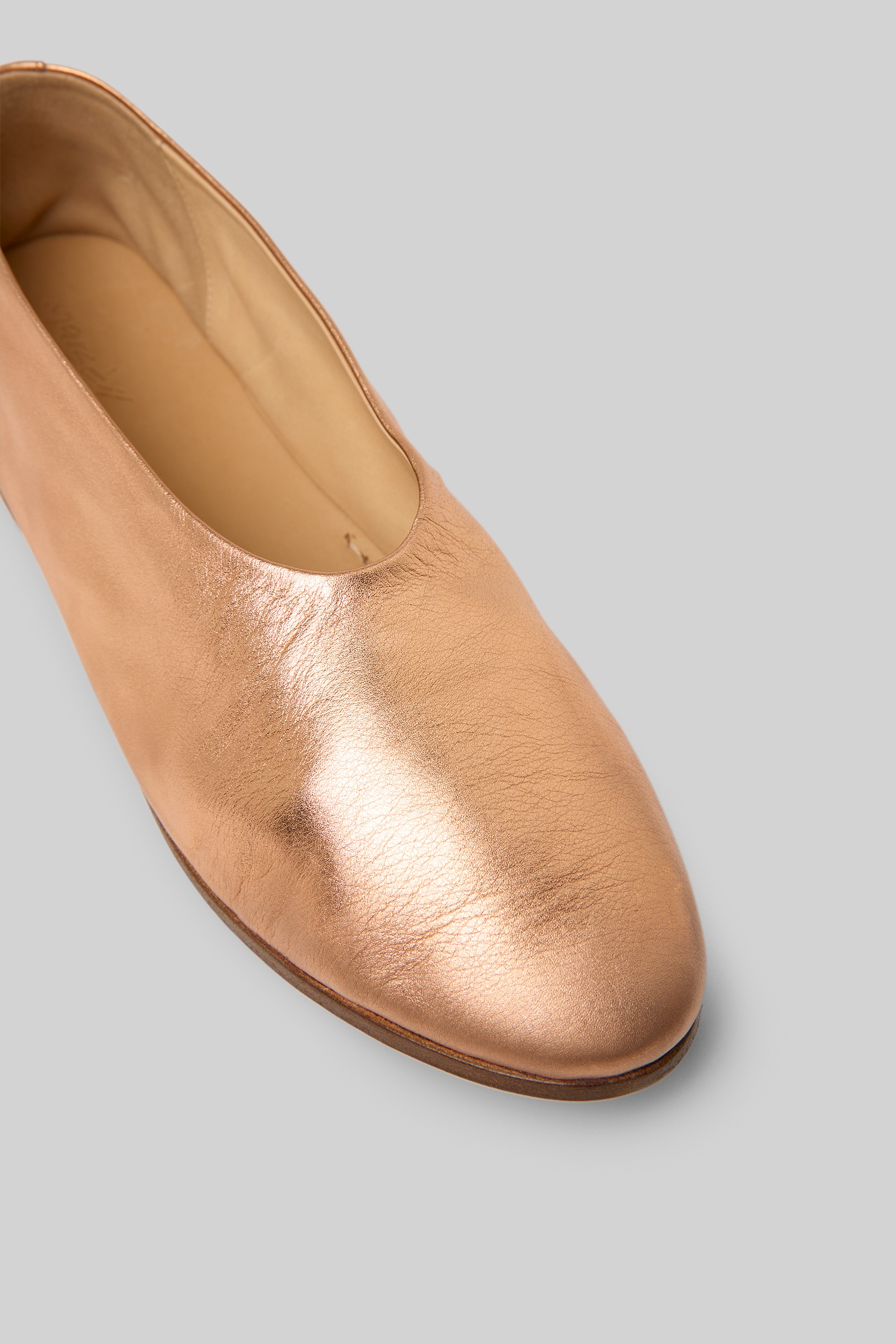 Coltellaccio Copper Foil Ballerina Shoes