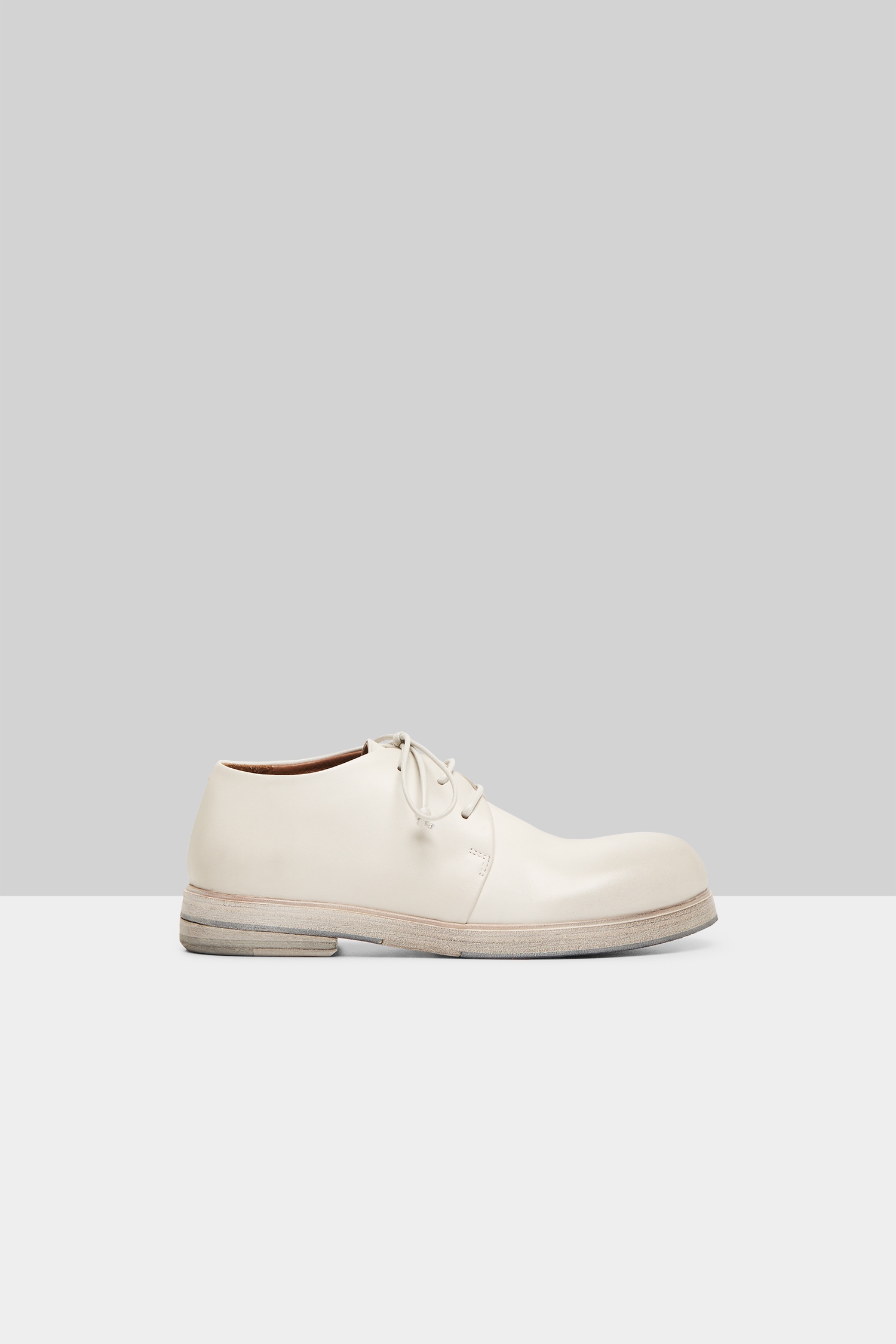 Zucca Zeppa Mist Leather Derby Shoes
