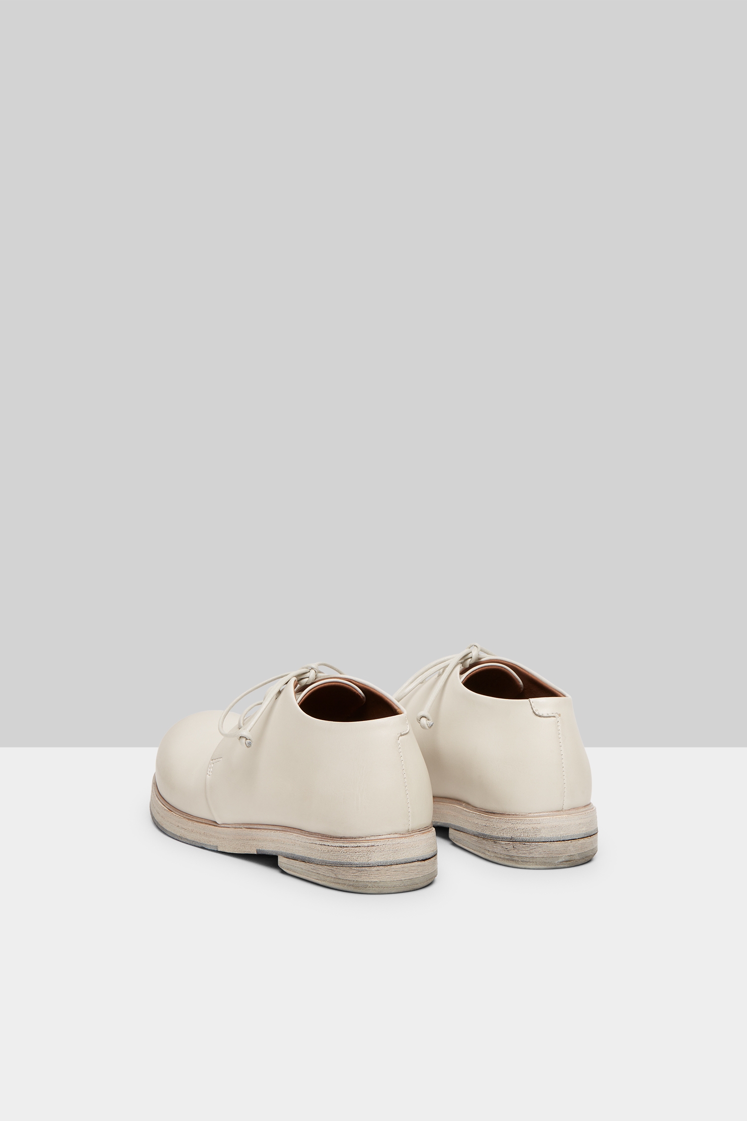 Zucca Zeppa Mist Leather Derby Shoes