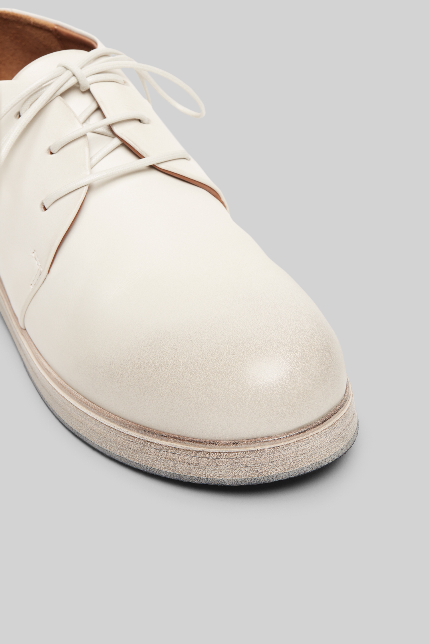 Zucca Zeppa Mist Leather Derby Shoes