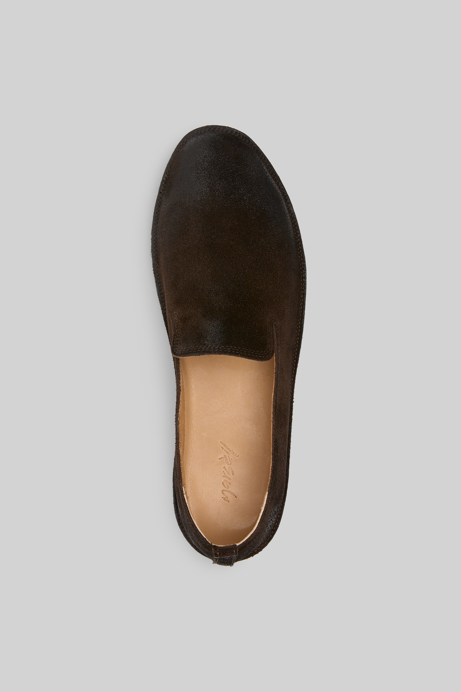 Strasacco Dark Brown Slip On Shoes