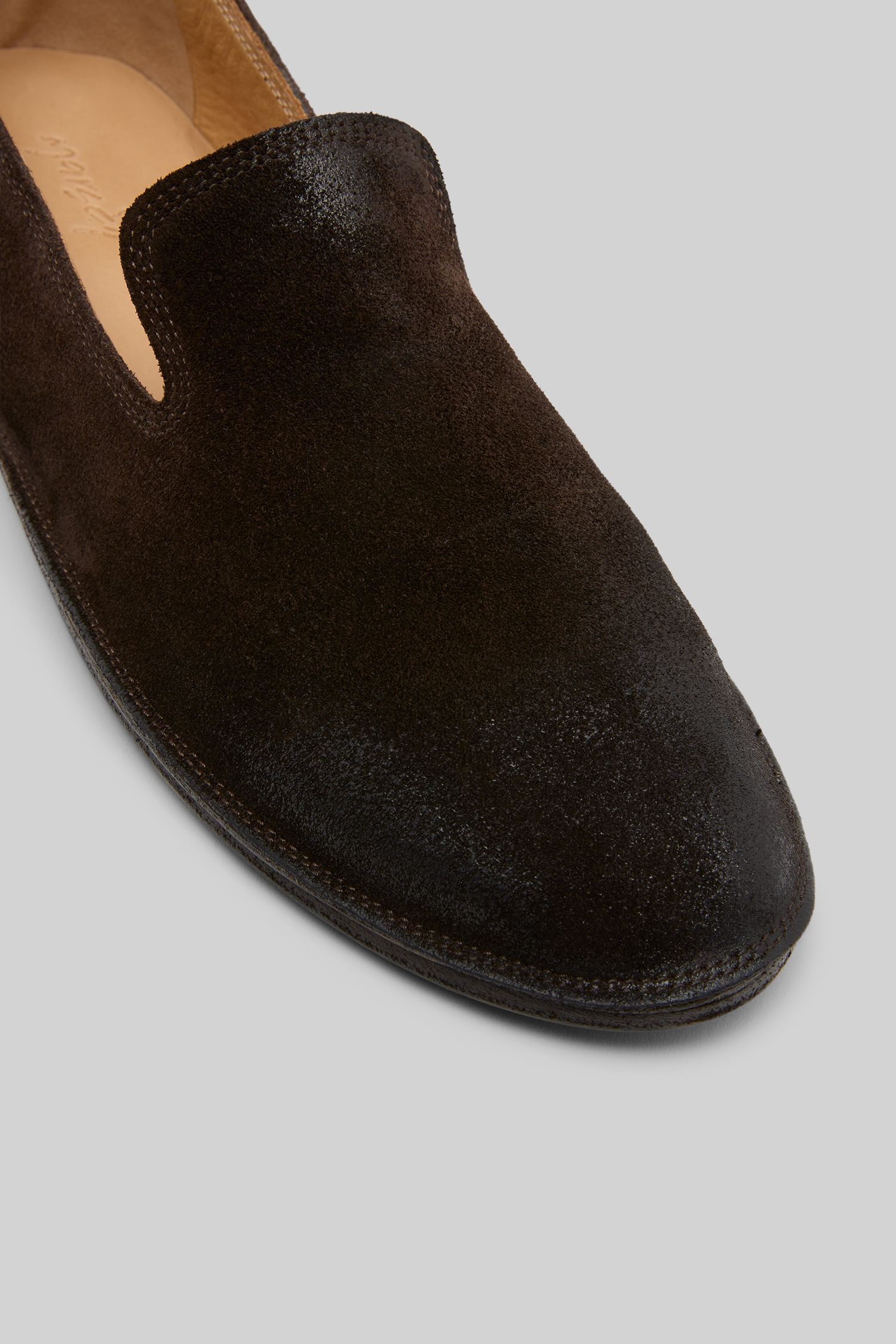 Strasacco Dark Brown Slip On Shoes