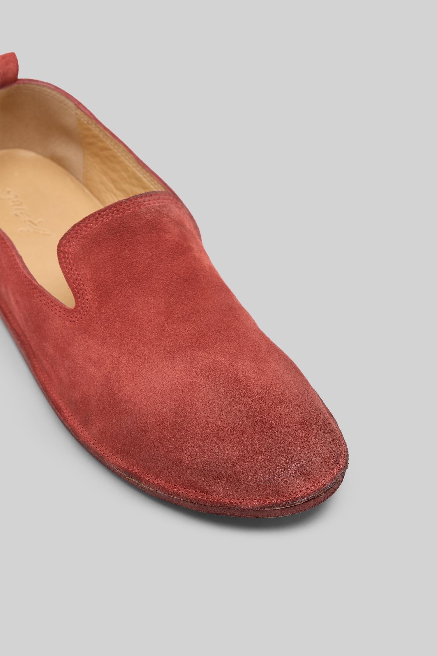 Strasacco Red Slip On Shoes