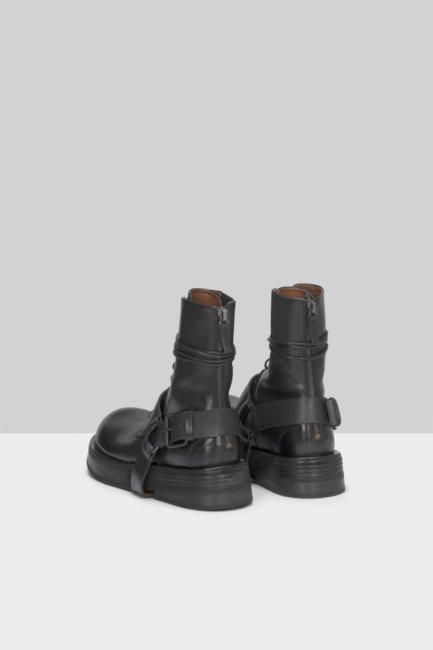 Musona Black Combat Boots