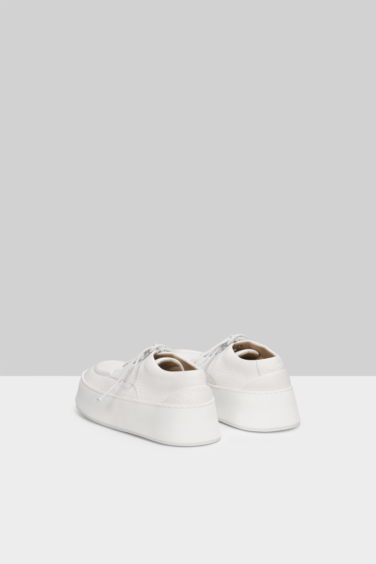 Cassapana Optical White Derby Shoes